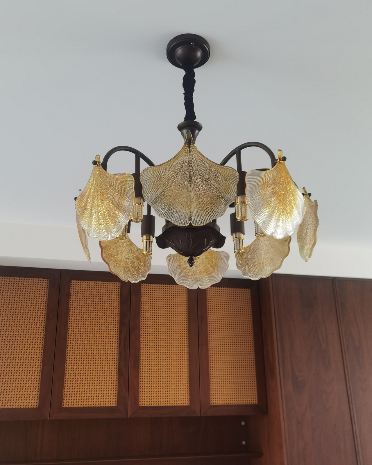 Amber Waltz Chandelier