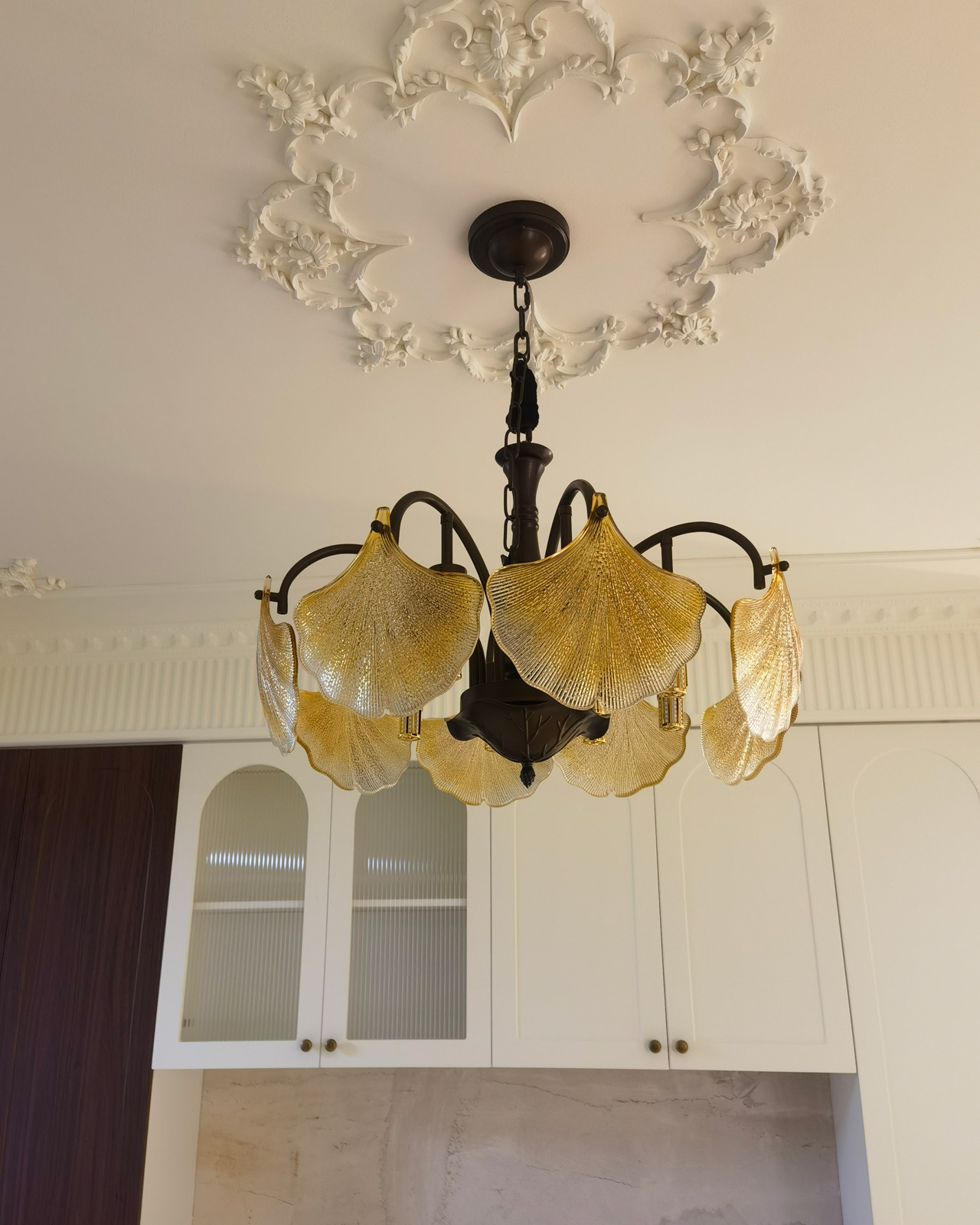 Amber Waltz Chandelier