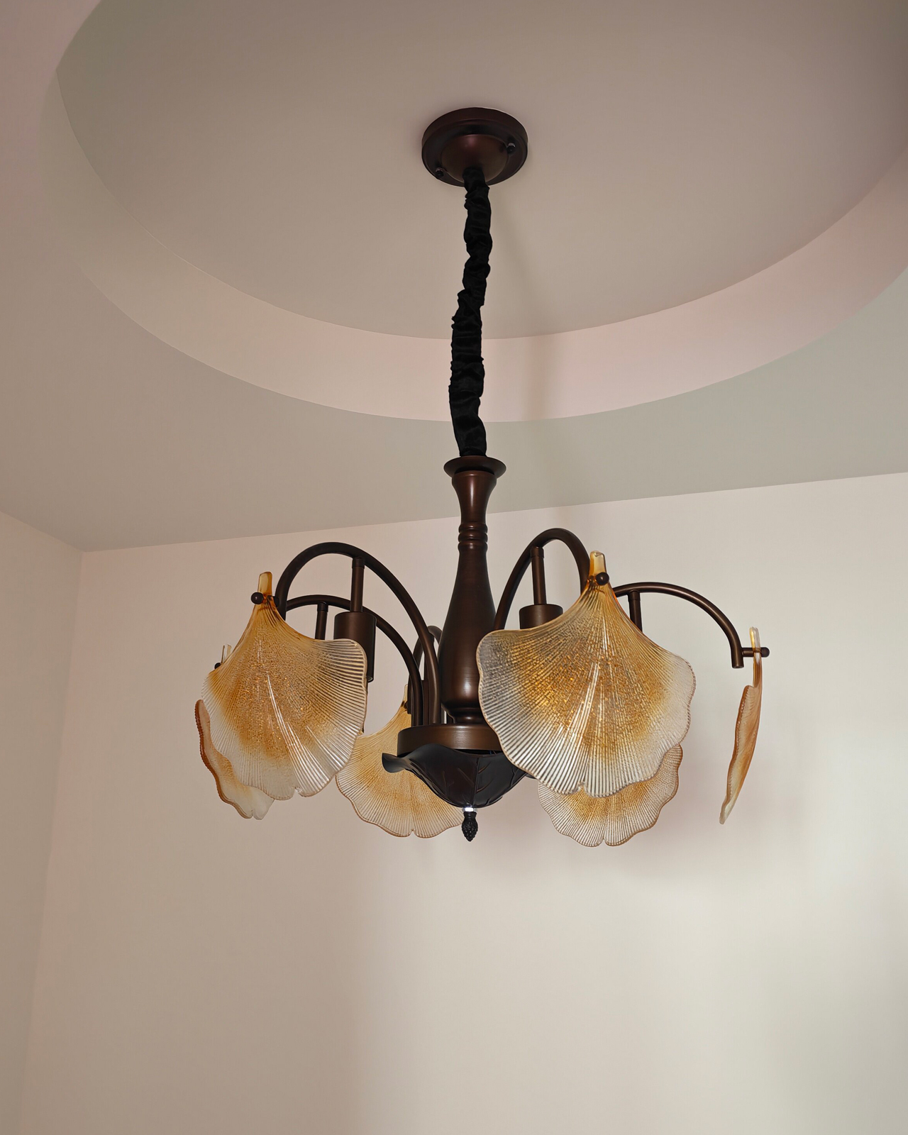 Amber Waltz Chandelier