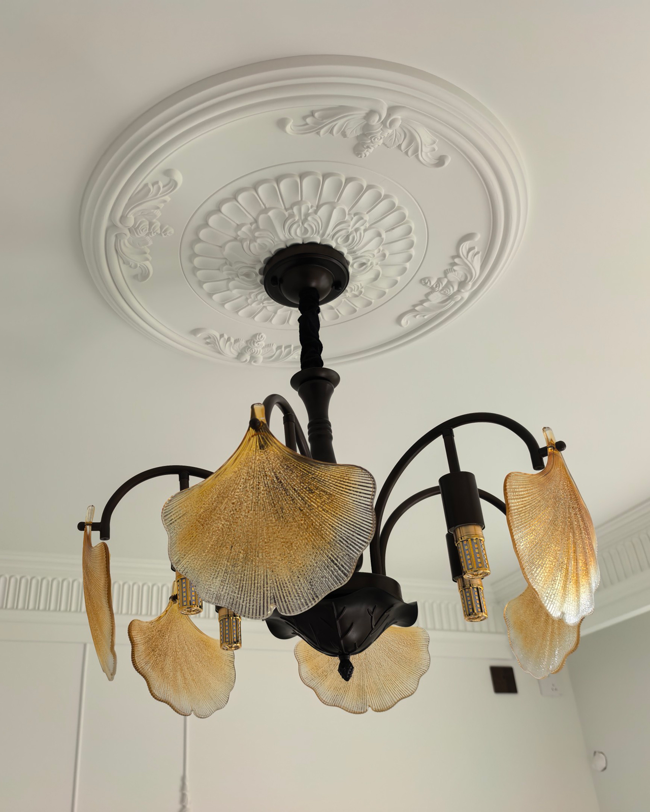 Amber Waltz Chandelier