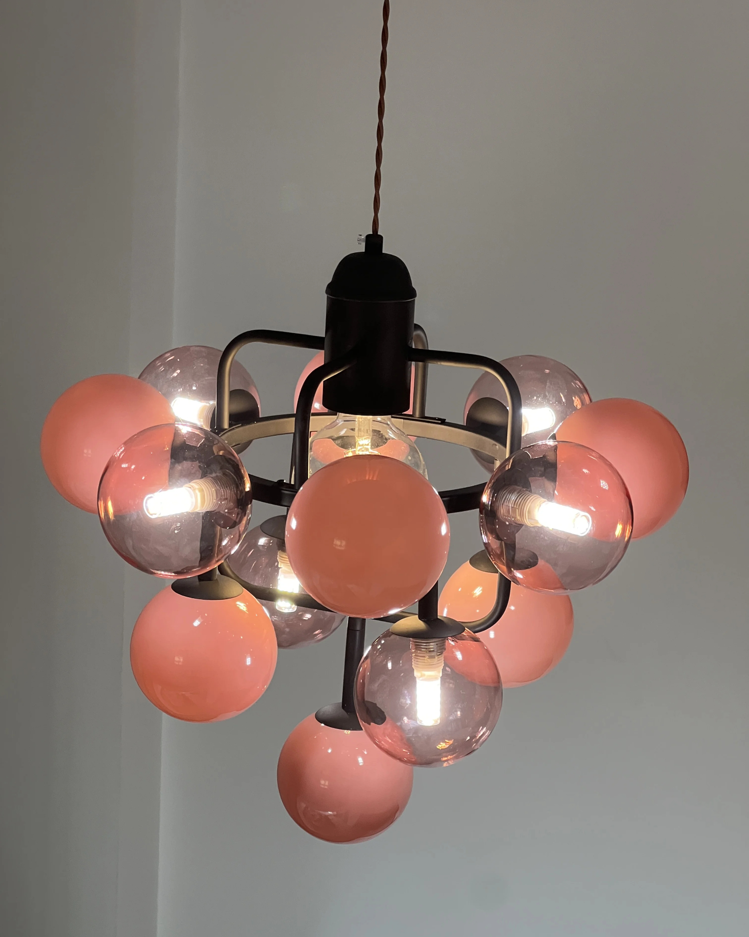 Amour Bubble Glass Chandelier