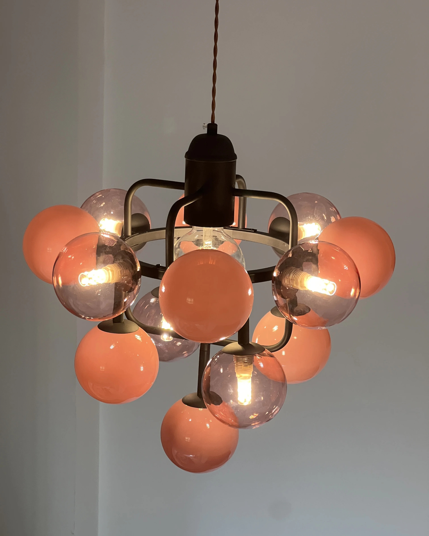 Amour Bubble Glass Chandelier