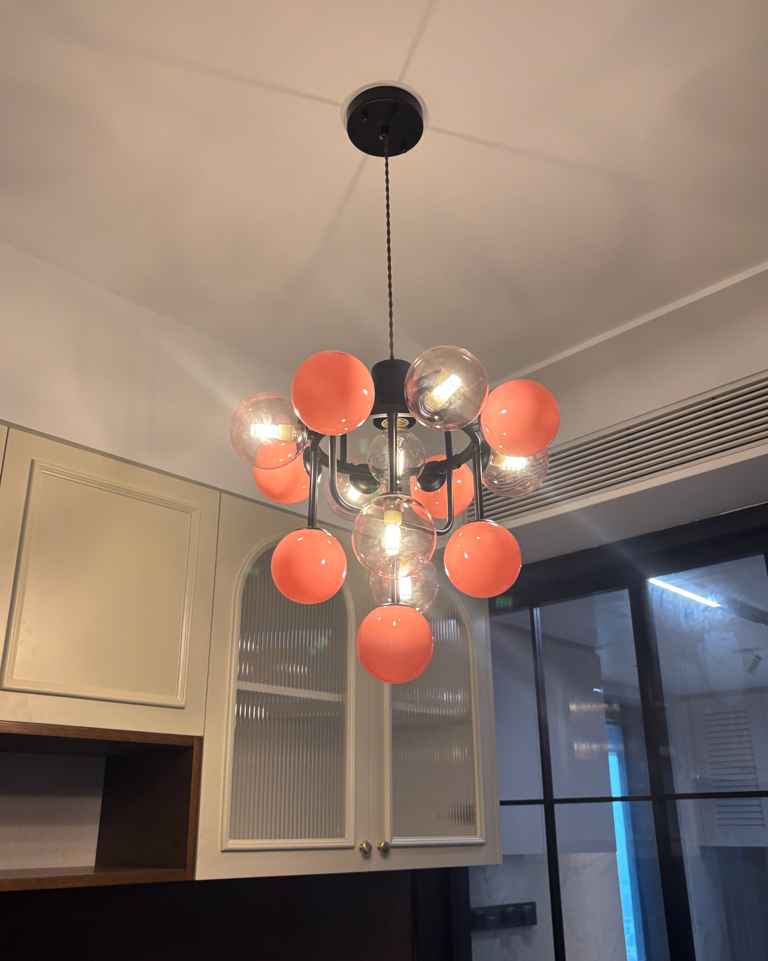 Amour Bubble Glass Chandelier