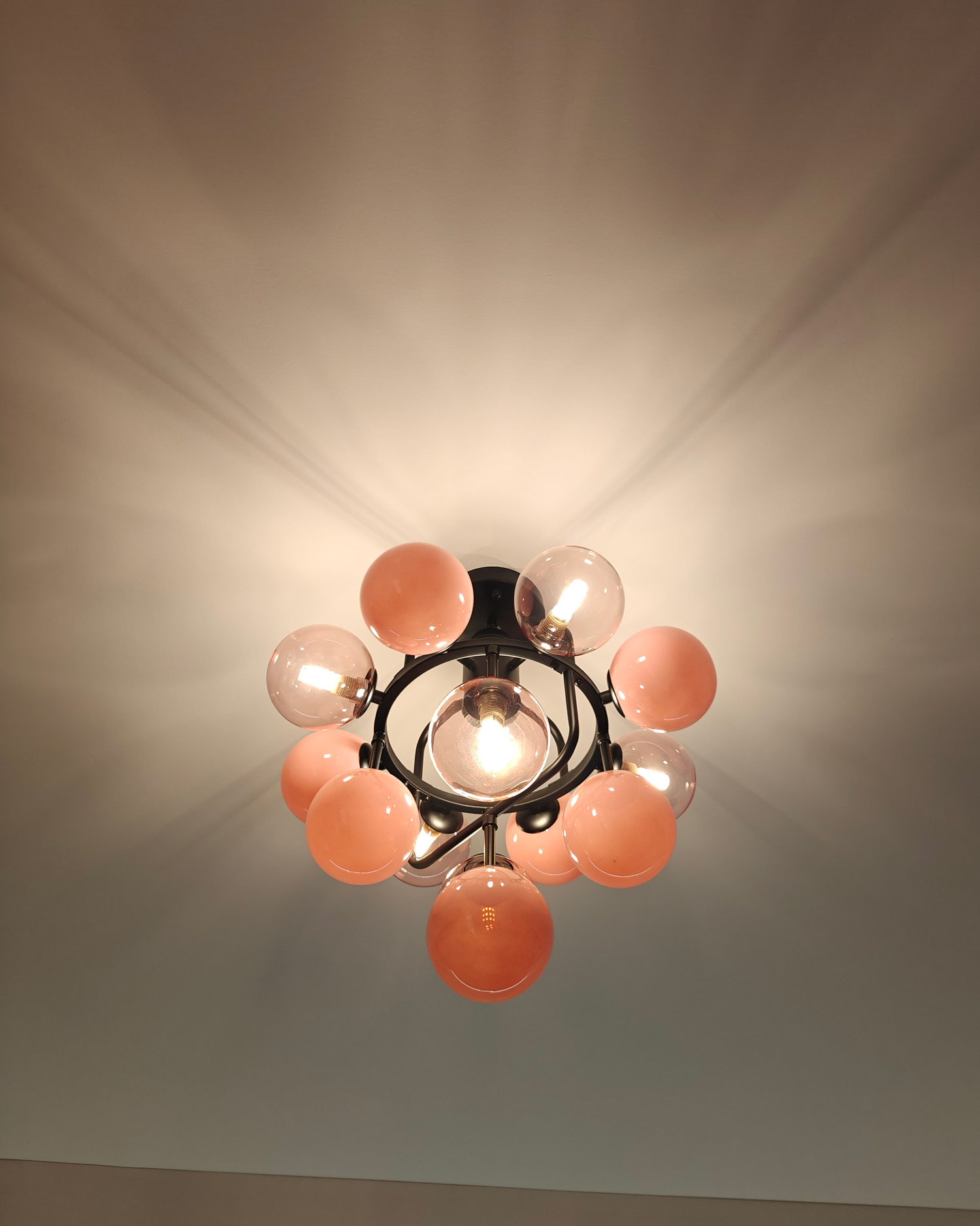 Amour Bubble Glass Chandelier