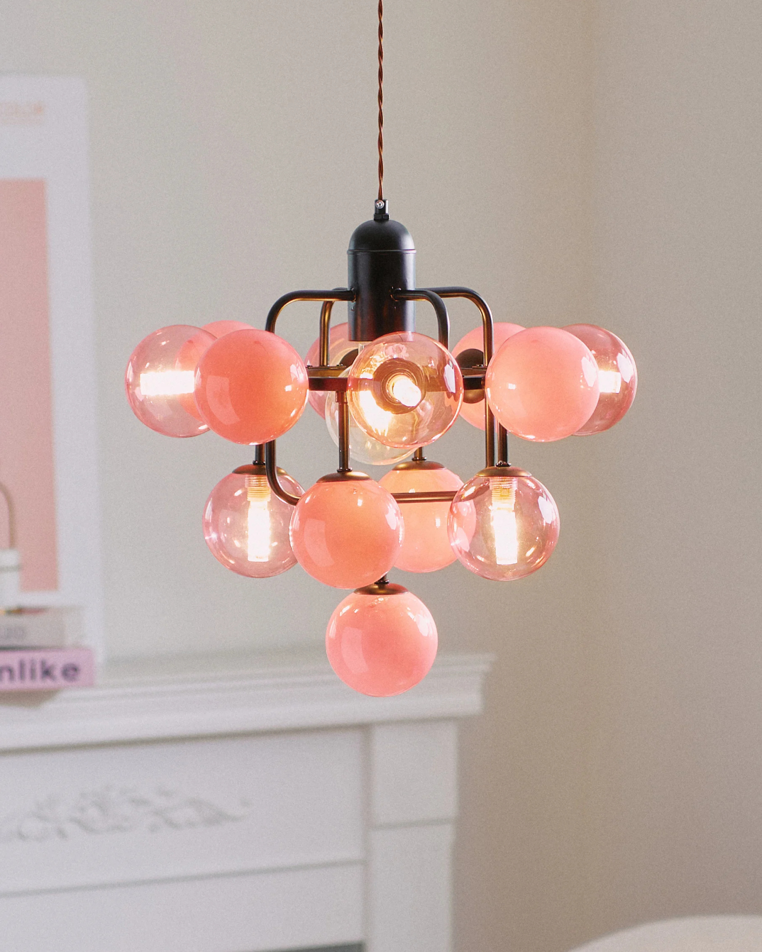 Amour Bubble Glass Chandelier