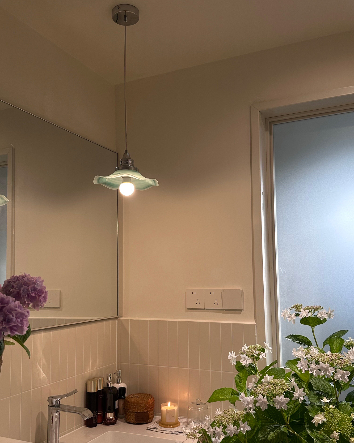 Aqua Veil Pendant Light