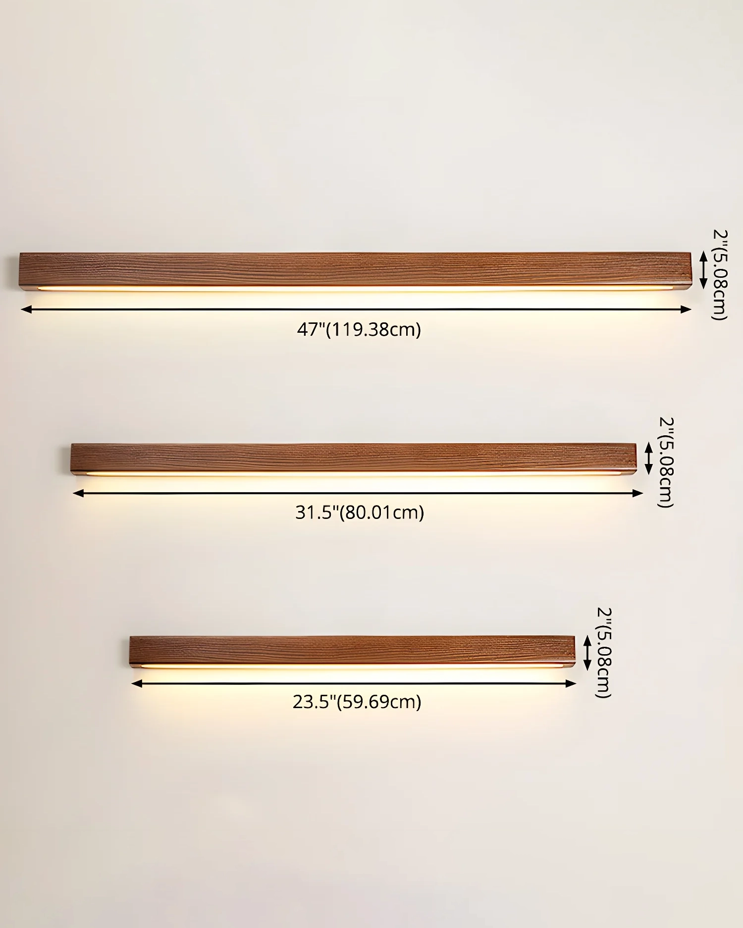 Arlo Linear Wood Wall Light