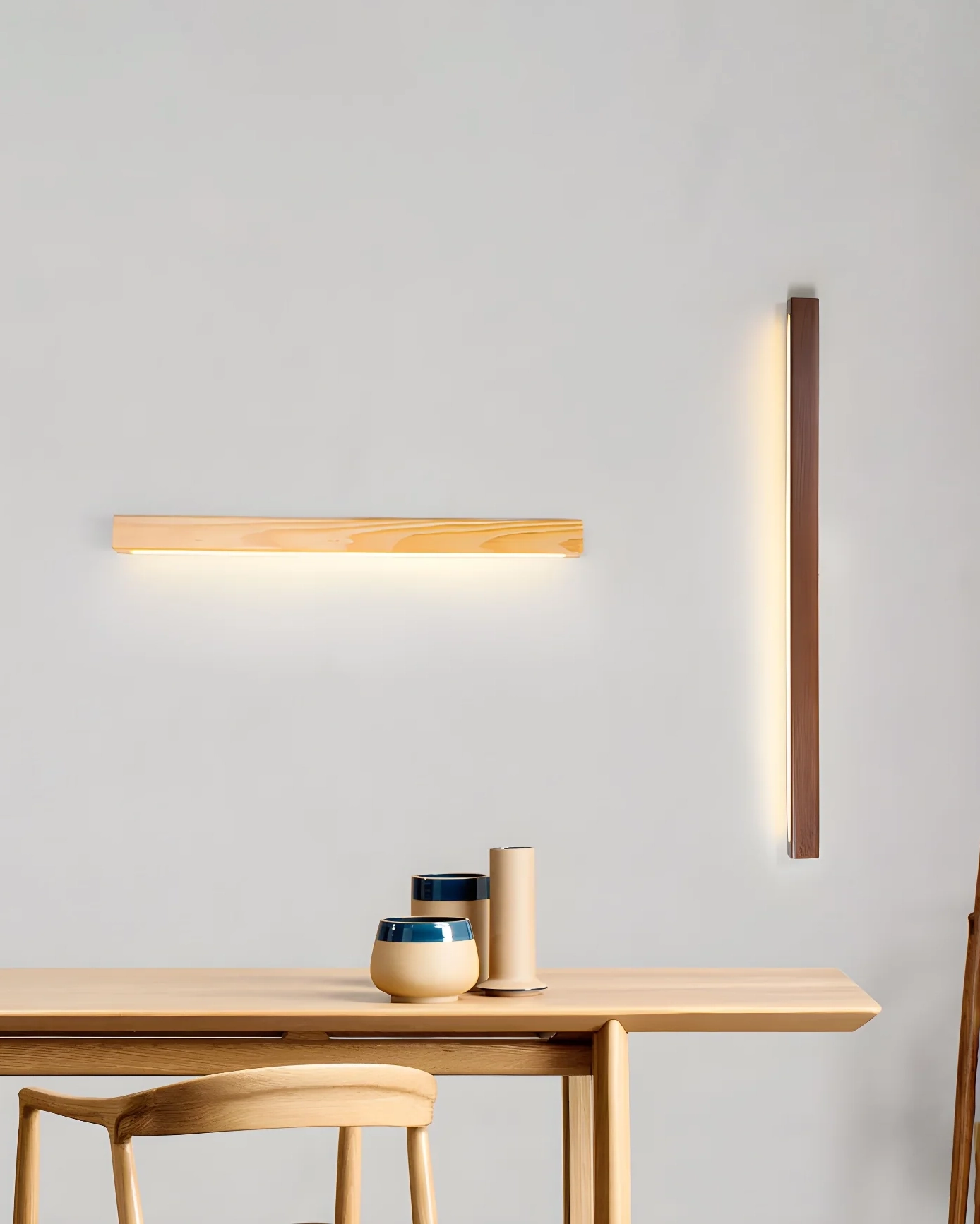 Arlo Linear Wood Wall Light