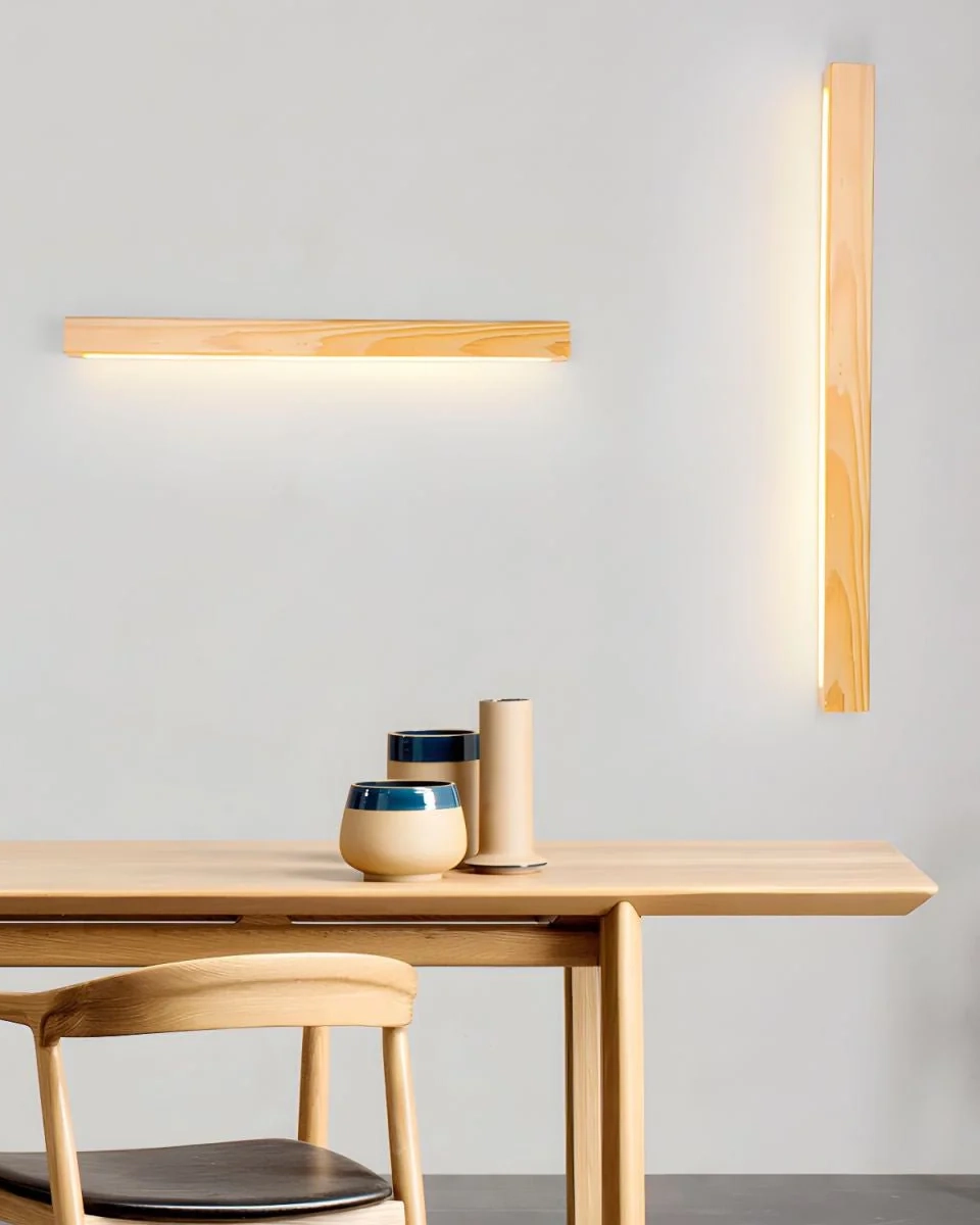 Arlo Linear Wood Wall Light