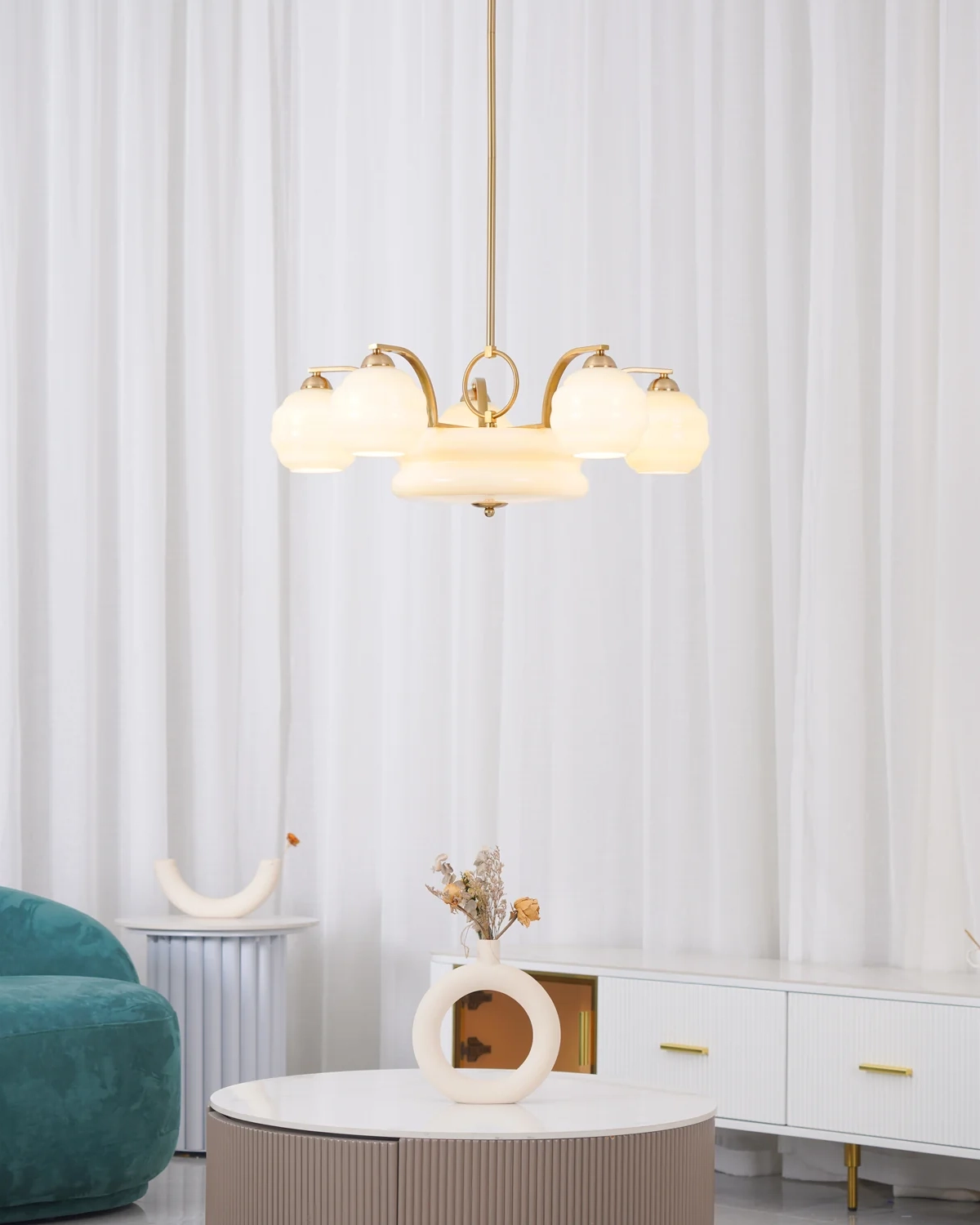 Art Deco Vintage Chandelier