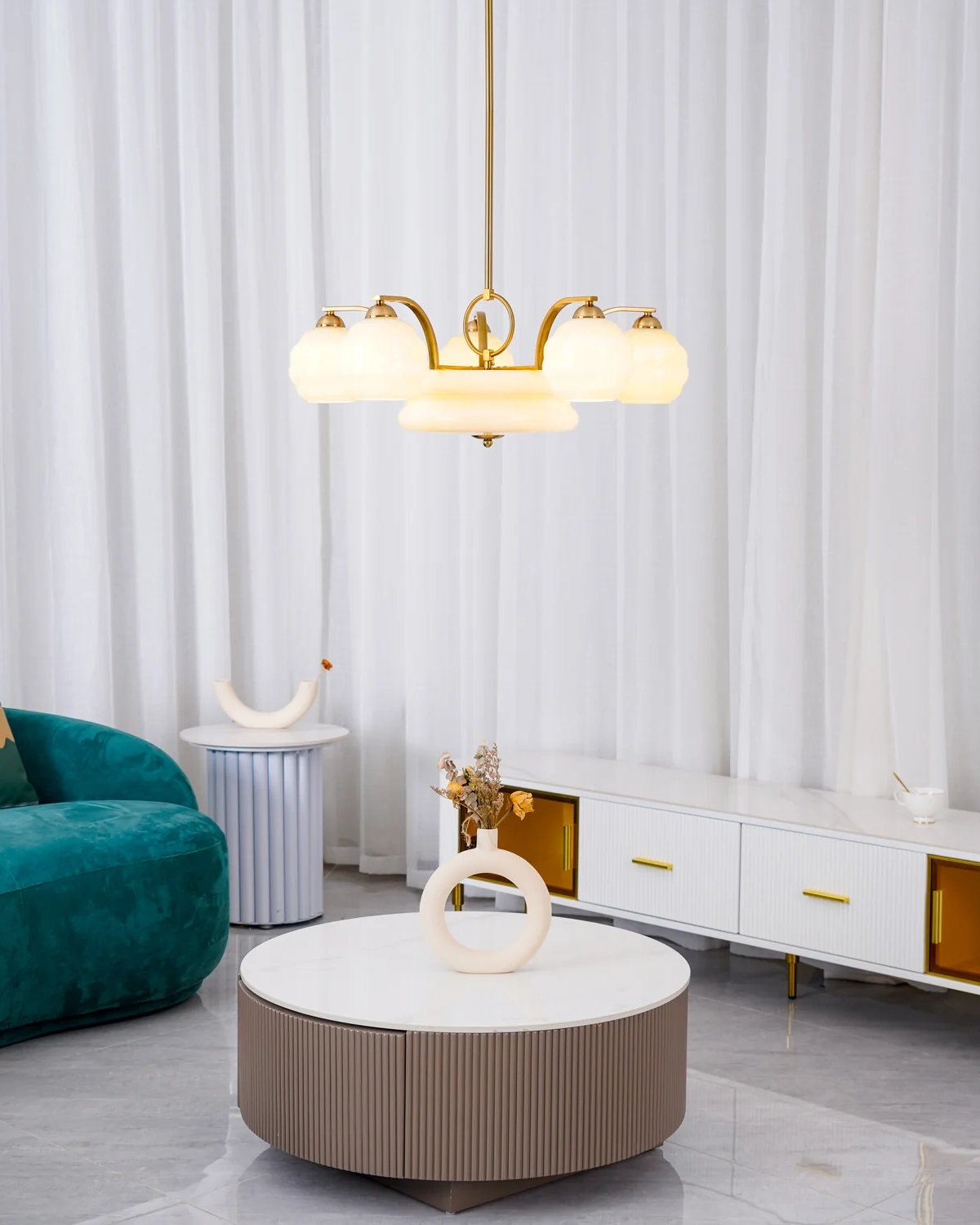 Art Deco Vintage Chandelier