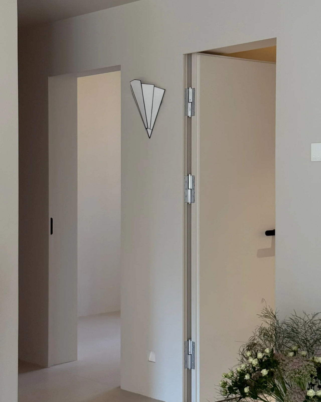 Astoria Fan Glass Wall Sconce