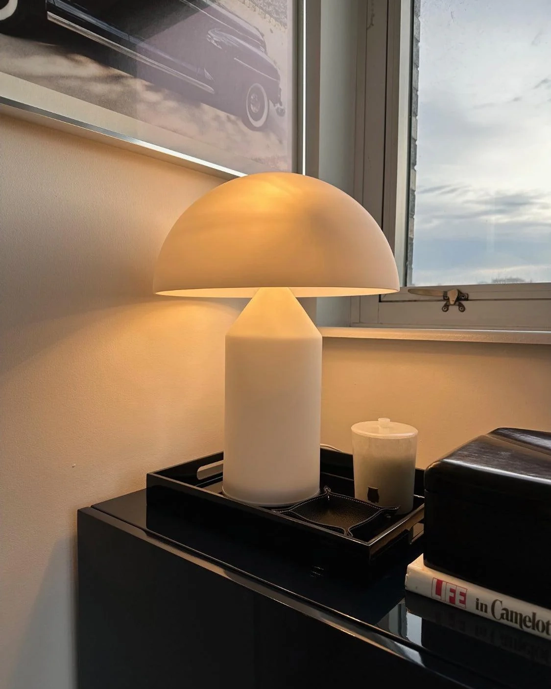 Atollo Glass Table Lamp