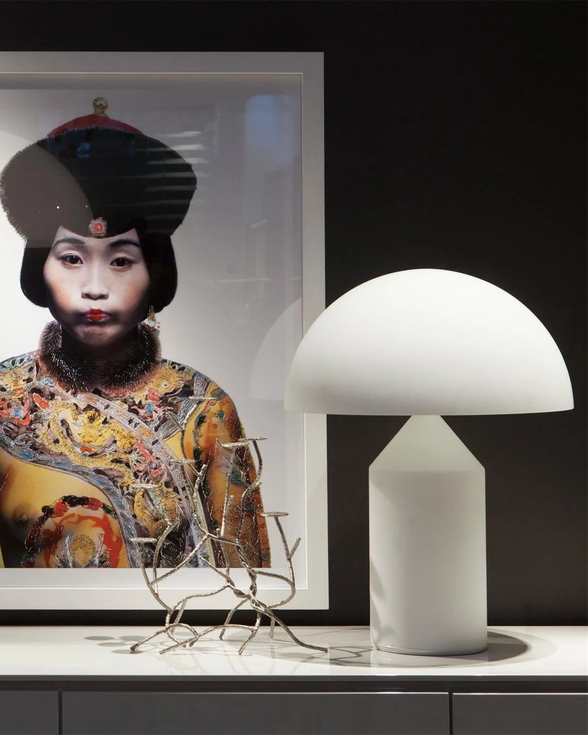 Atollo Glass Table Lamp