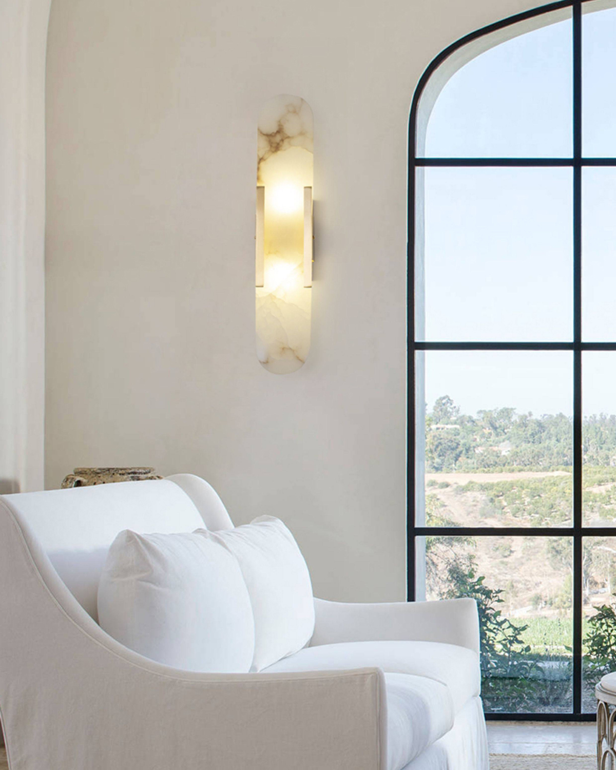 Aurelia Alabaster Wall Light