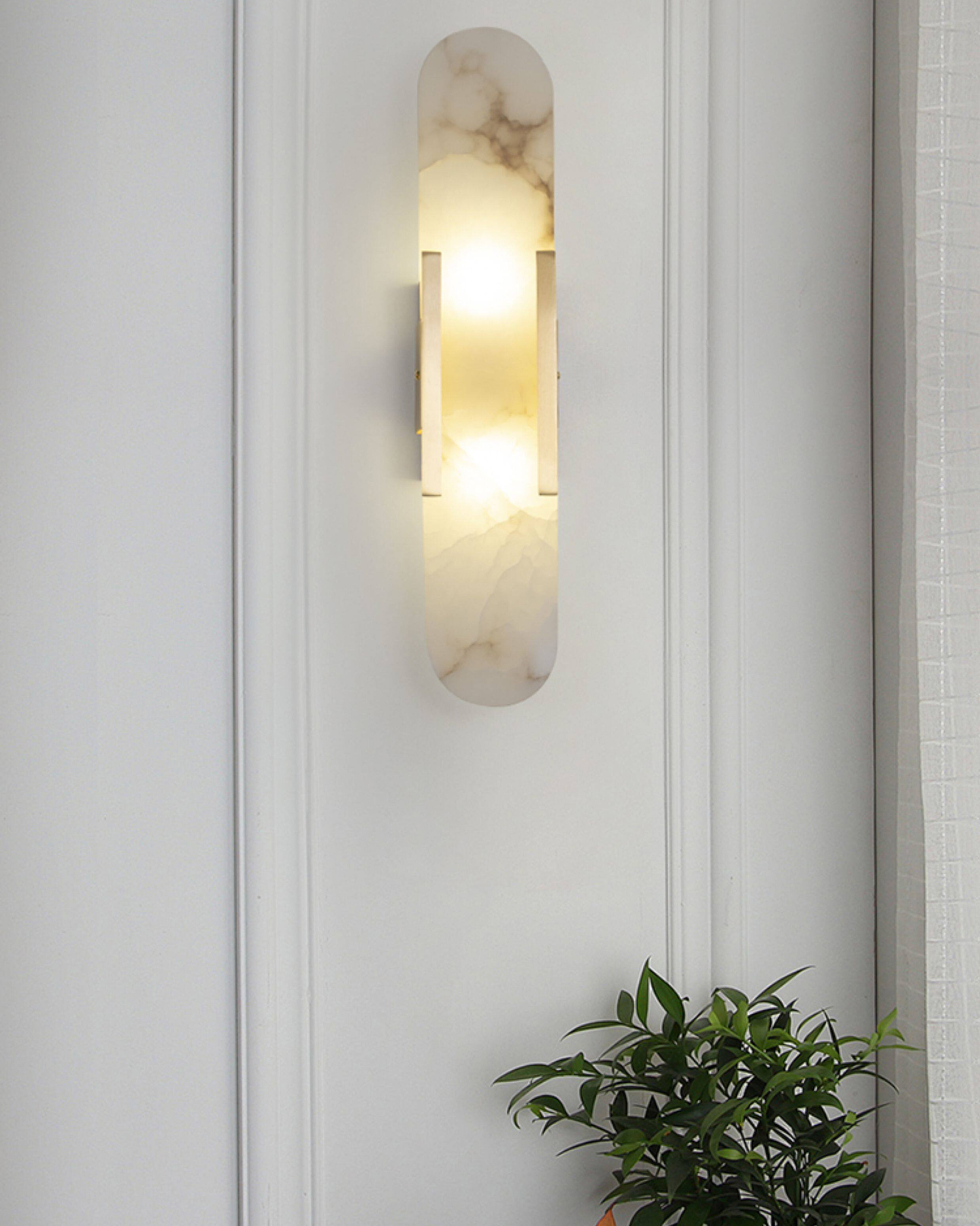 Aurelia Alabaster Wall Light