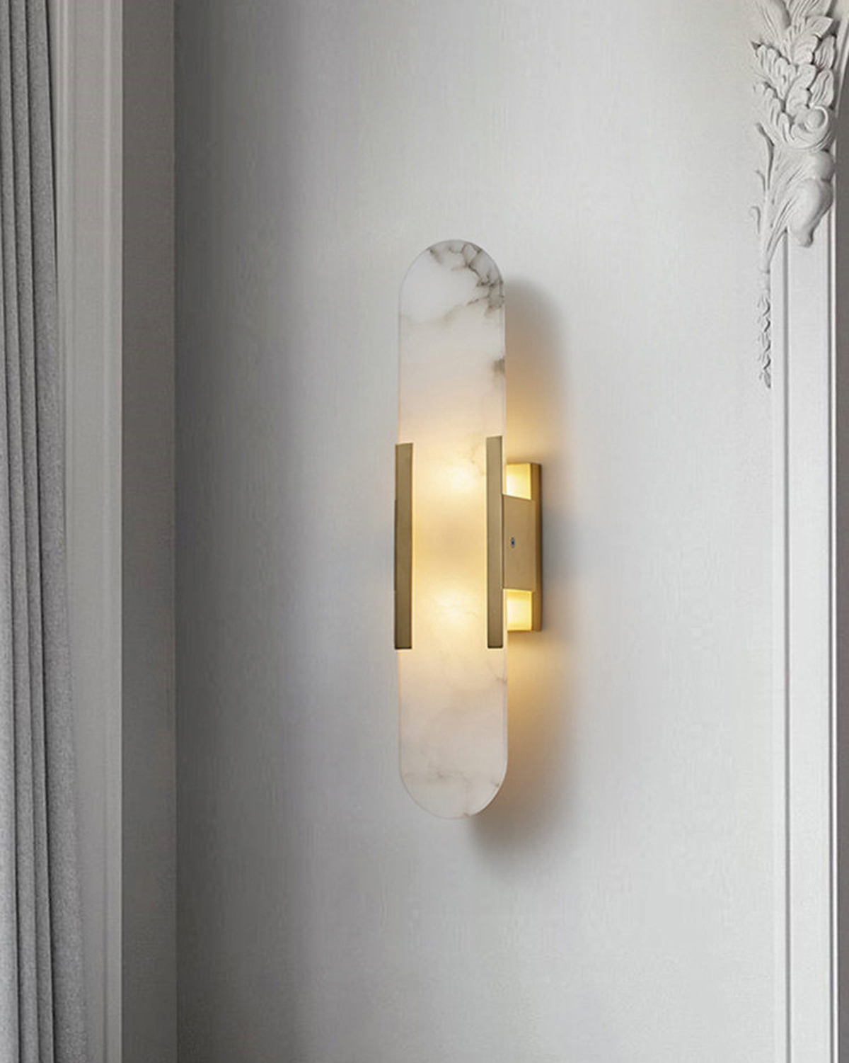 Aurelia Alabaster Wall Light