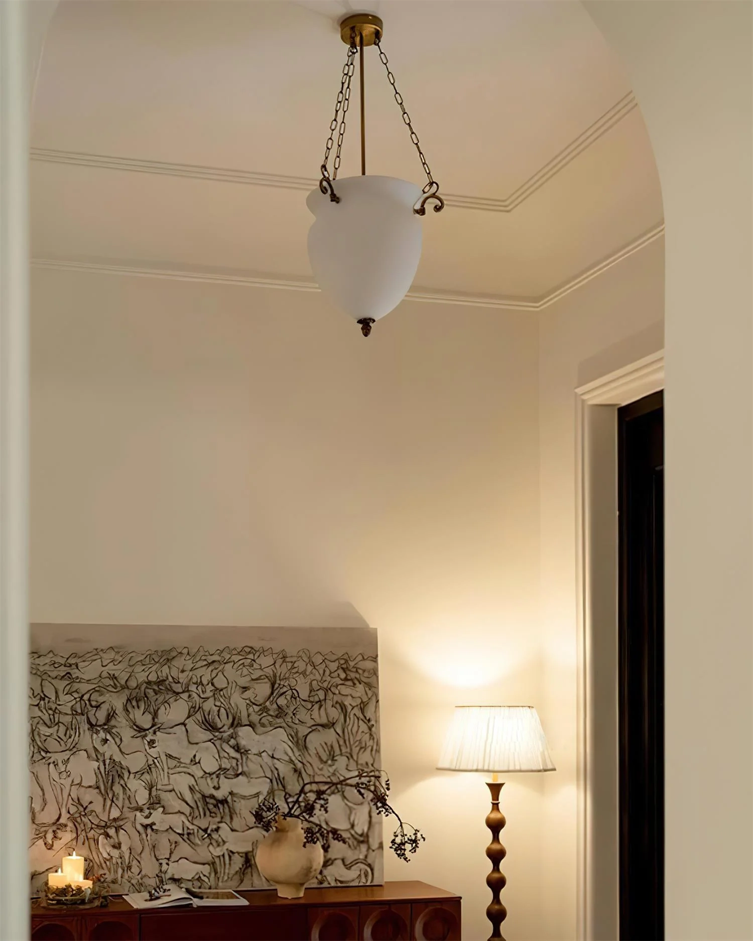 Aurelia Glass Pendant Light