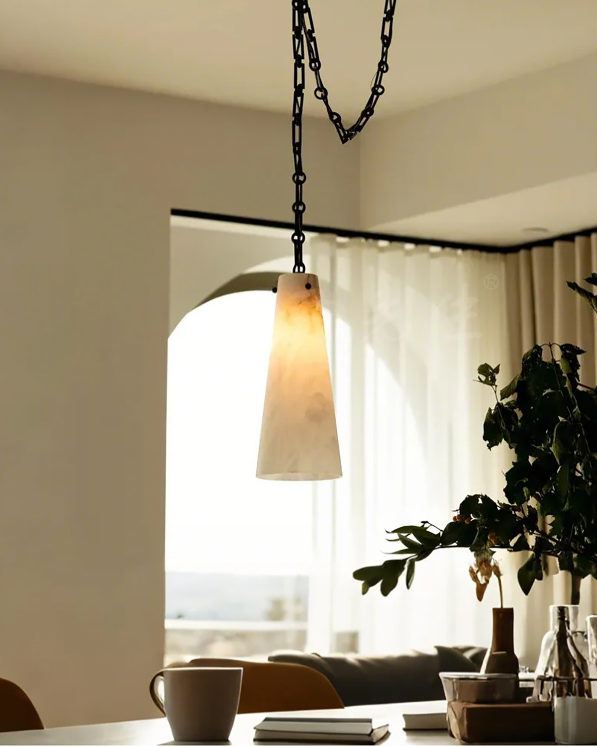 Aurelia Stone Pendant Light
