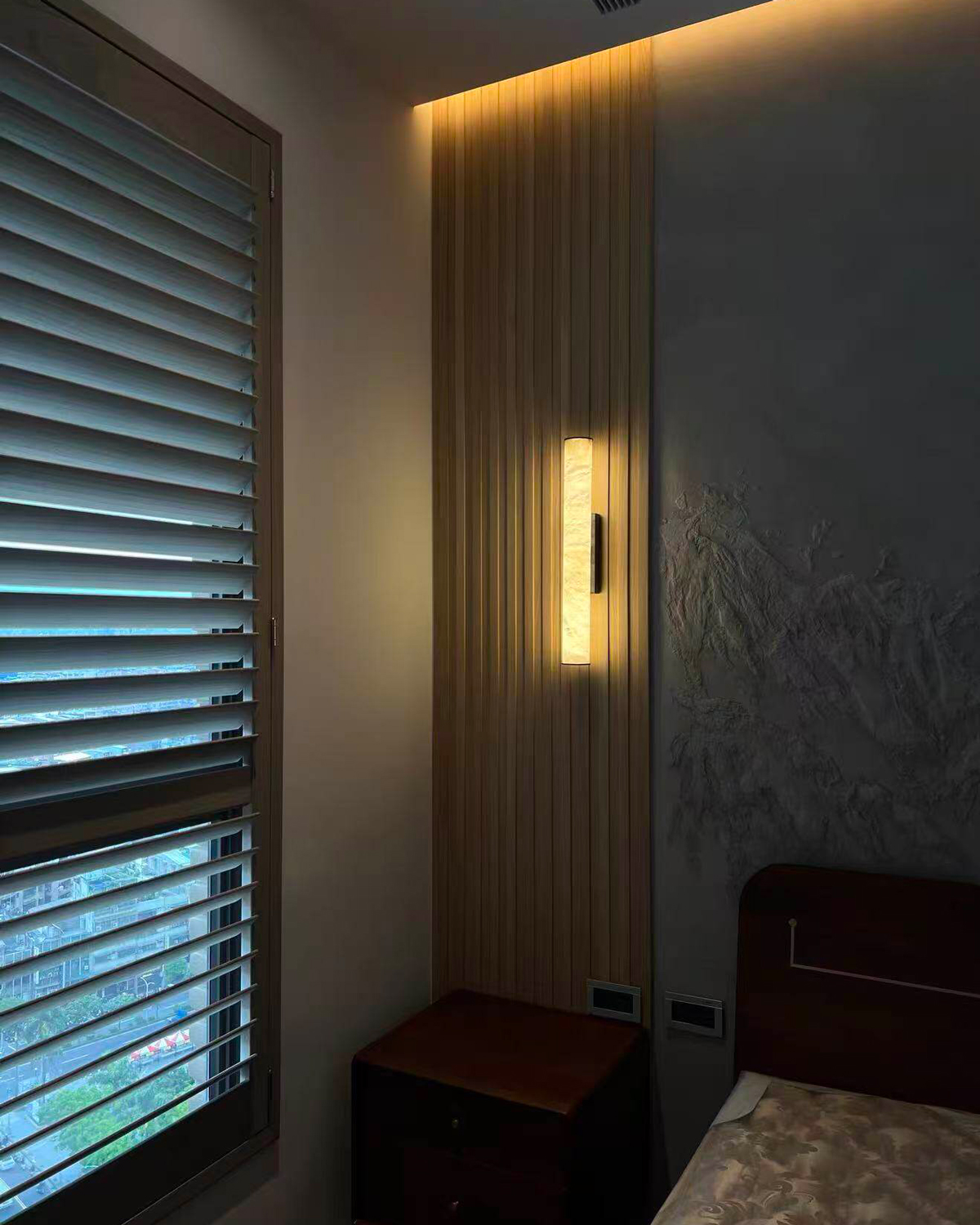 Aureline Alabaster Wall Light