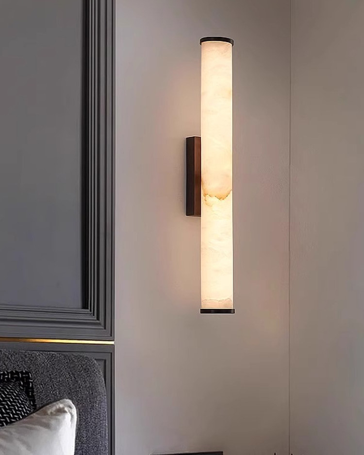 Aureline Alabaster Wall Light