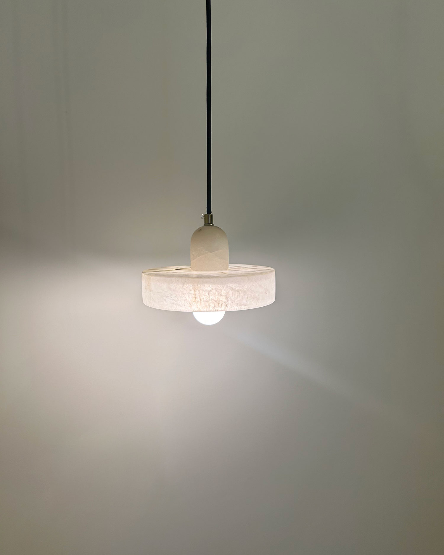 Aureole Alabaster Pendant Light