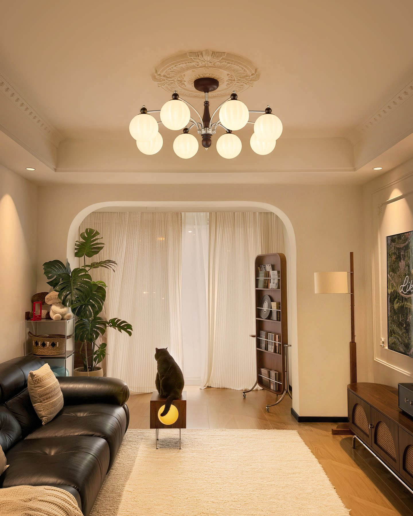 Aveline Glass Chandelier