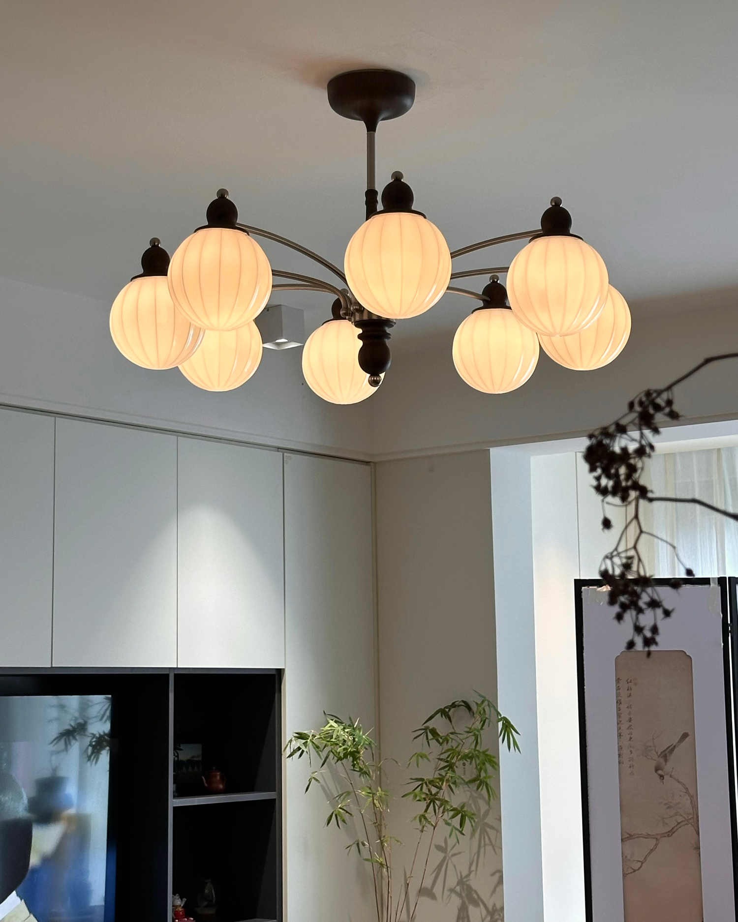Aveline Glass Chandelier