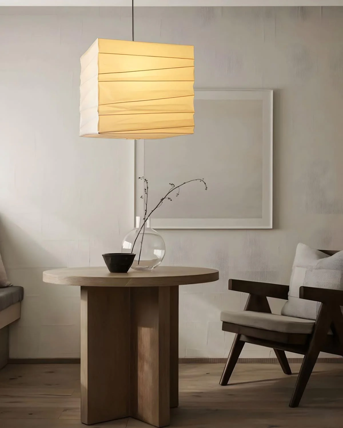 Ayla Paper Cube Pendant Lamp