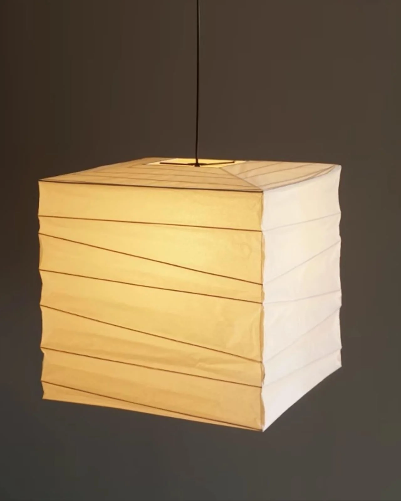 Ayla Paper Cube Pendant Lamp