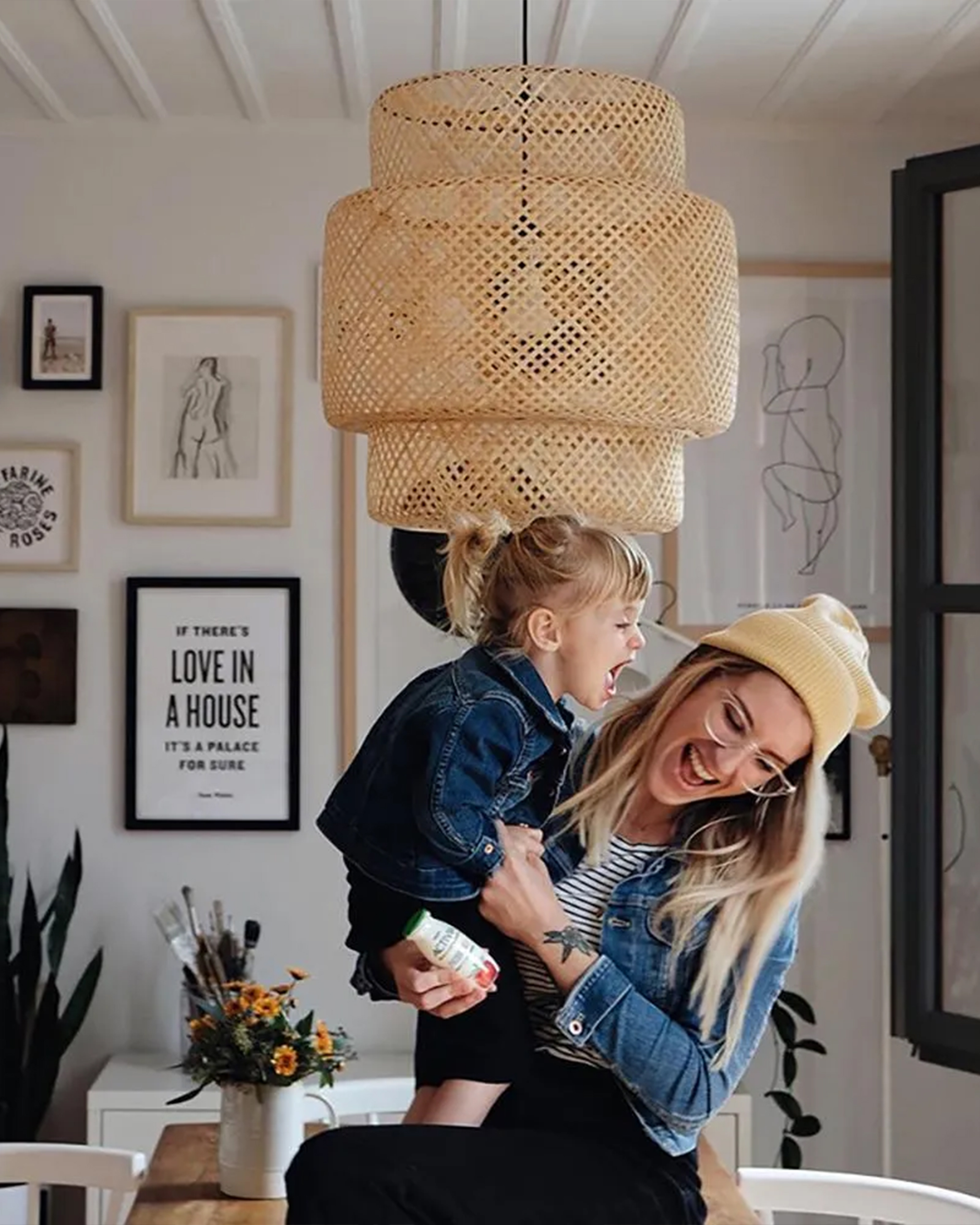 Bamboo Pendant Light