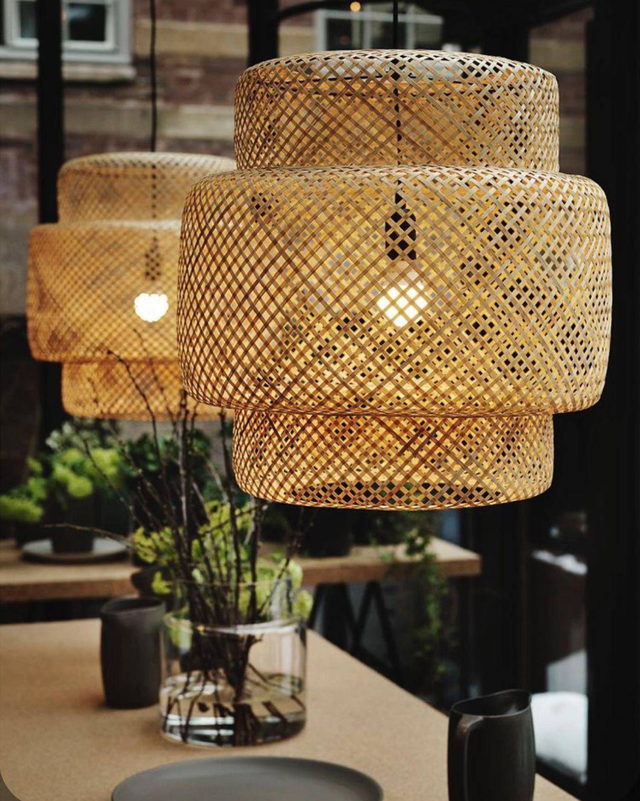 Bamboo Pendant Light
