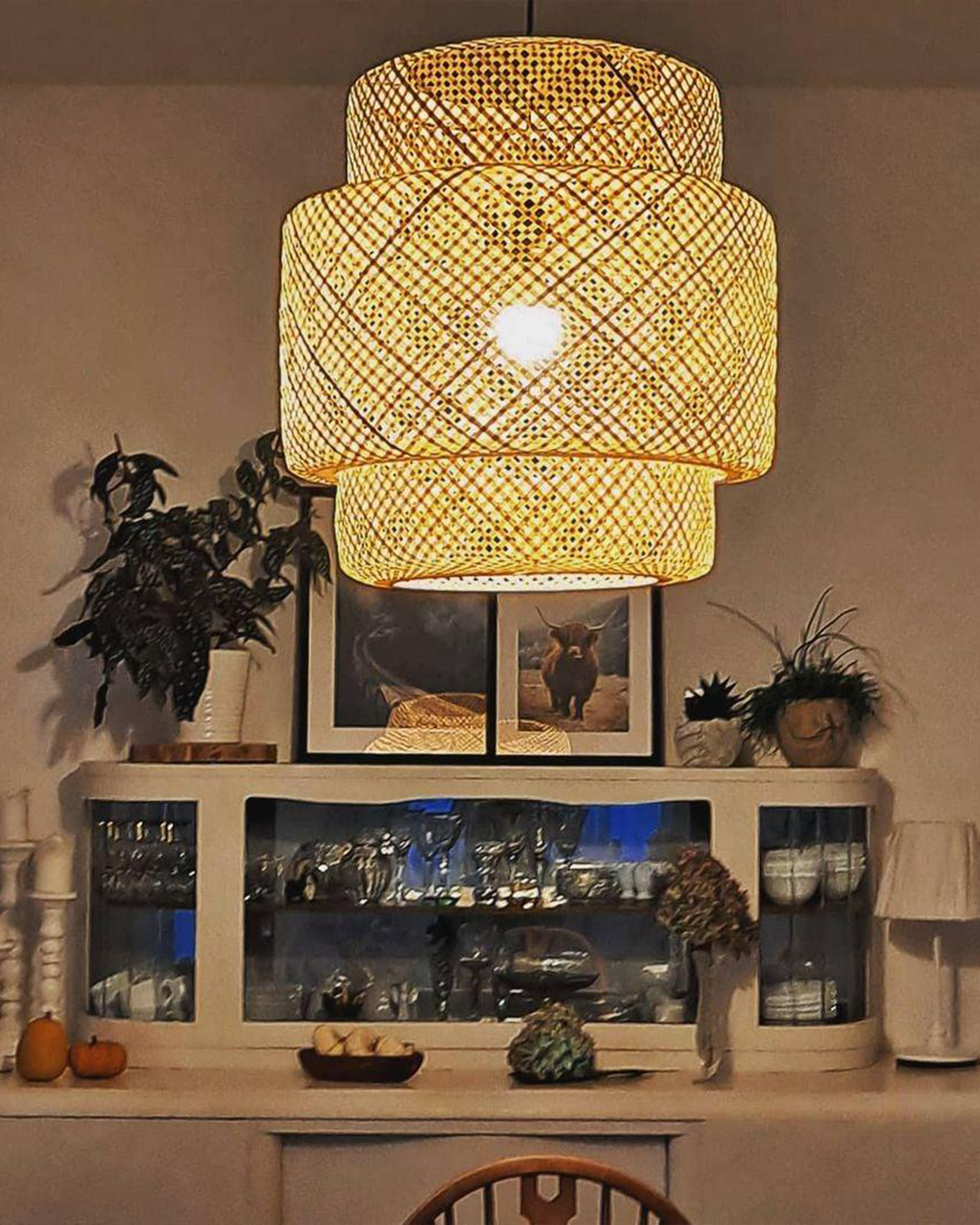 Bamboo Pendant Light