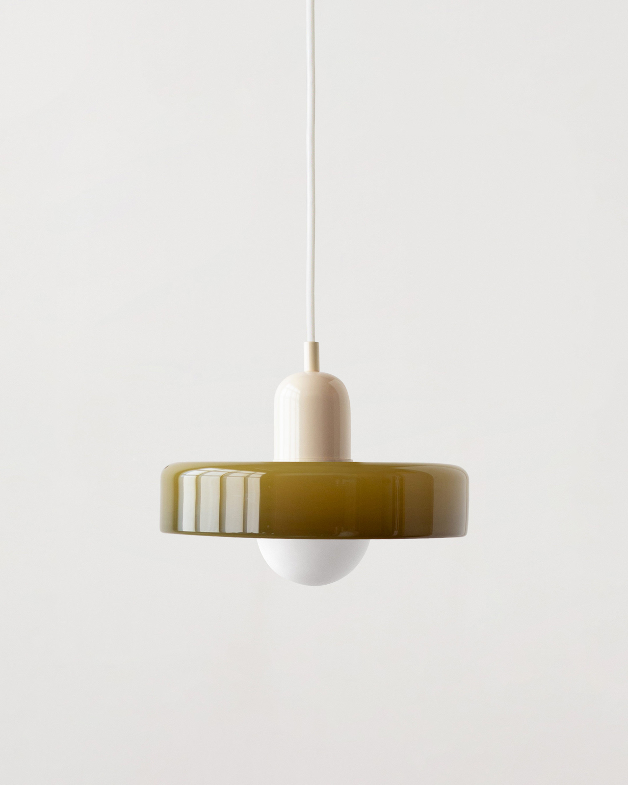 Dish Glass Pendant Lamp