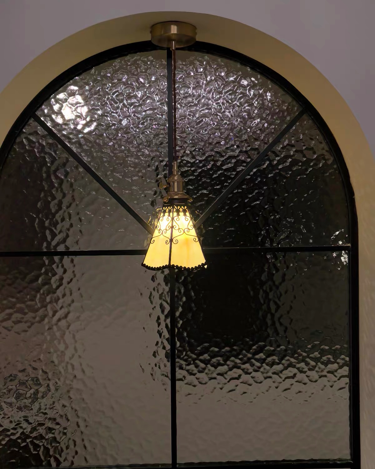 Belle Epoque Glass Pendant Light