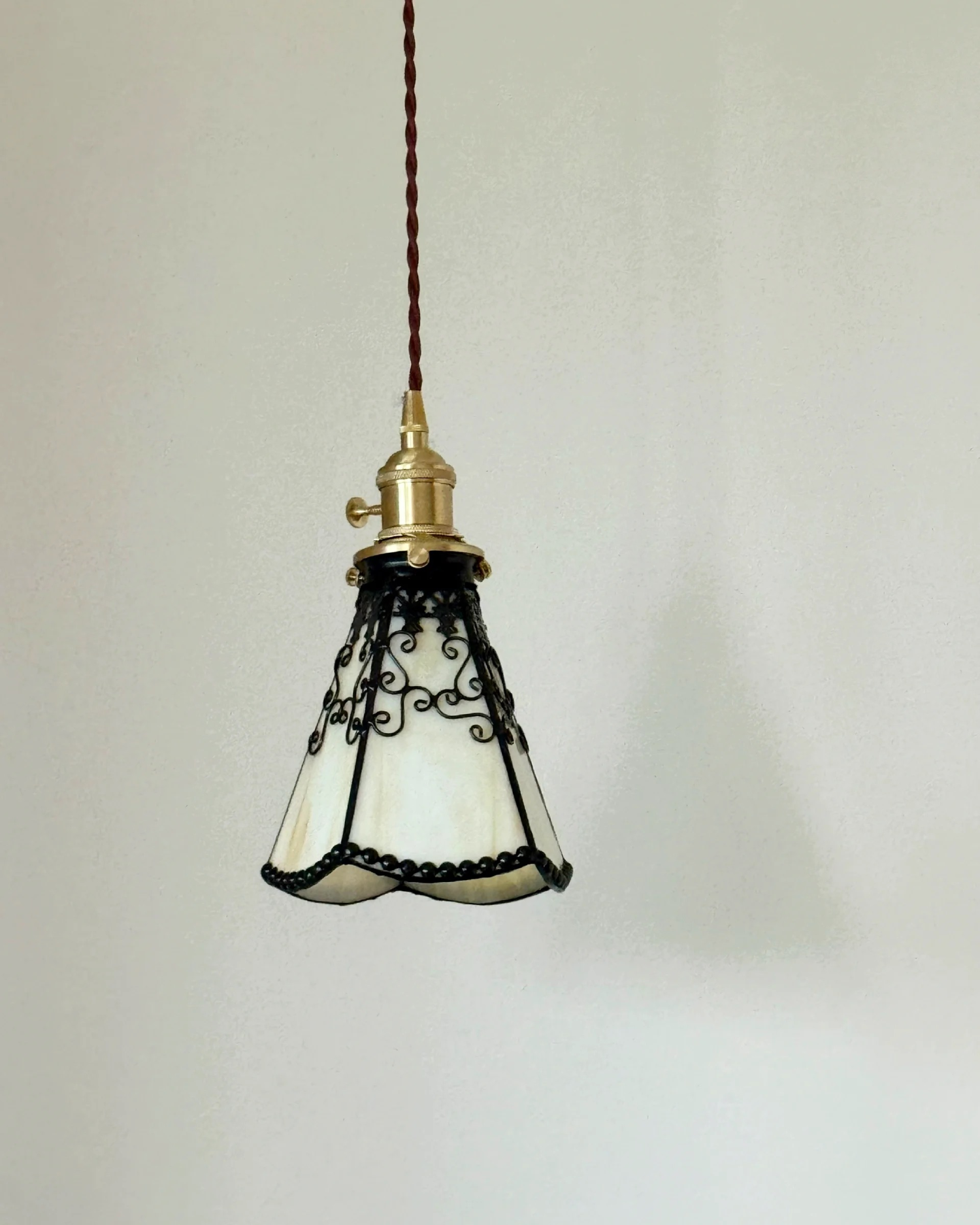 Belle Epoque Glass Pendant Light