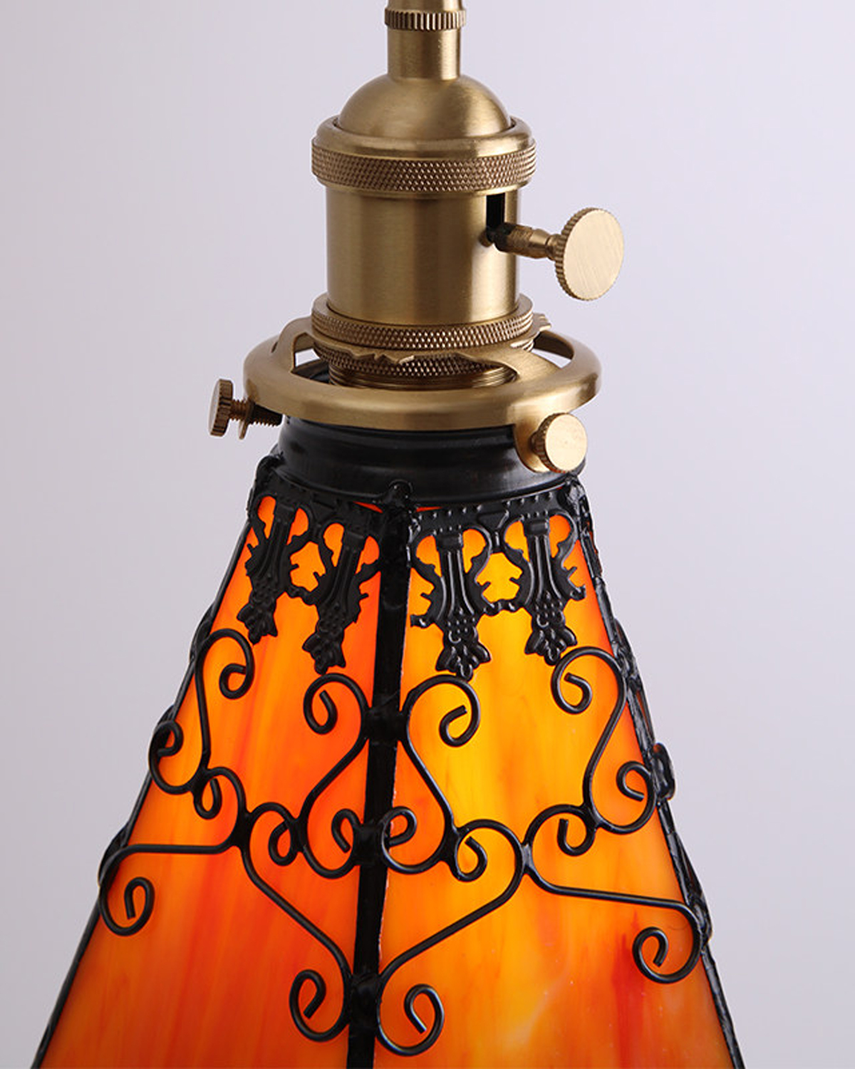 Belle Epoque Glass Pendant Light