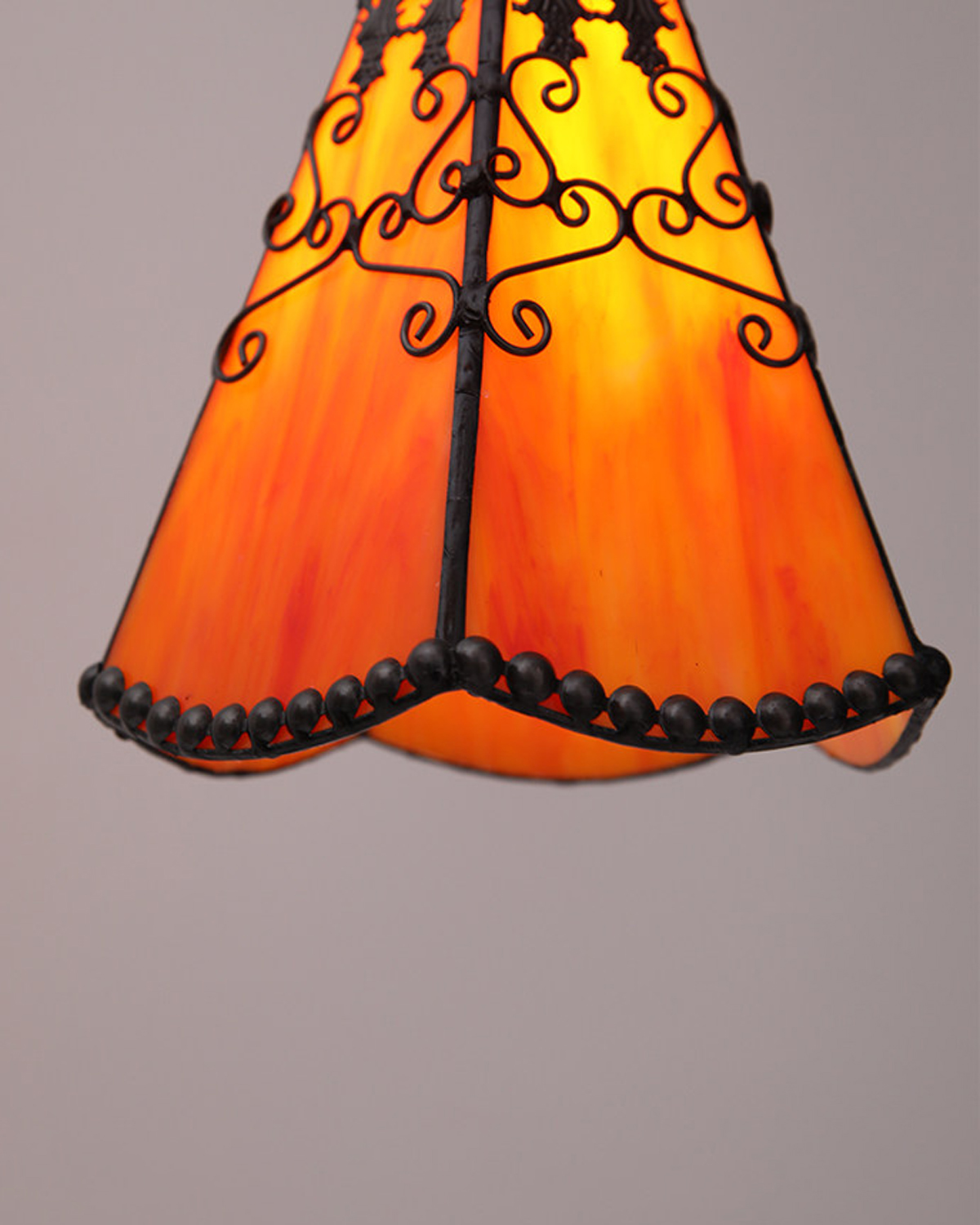 Belle Epoque Glass Pendant Light