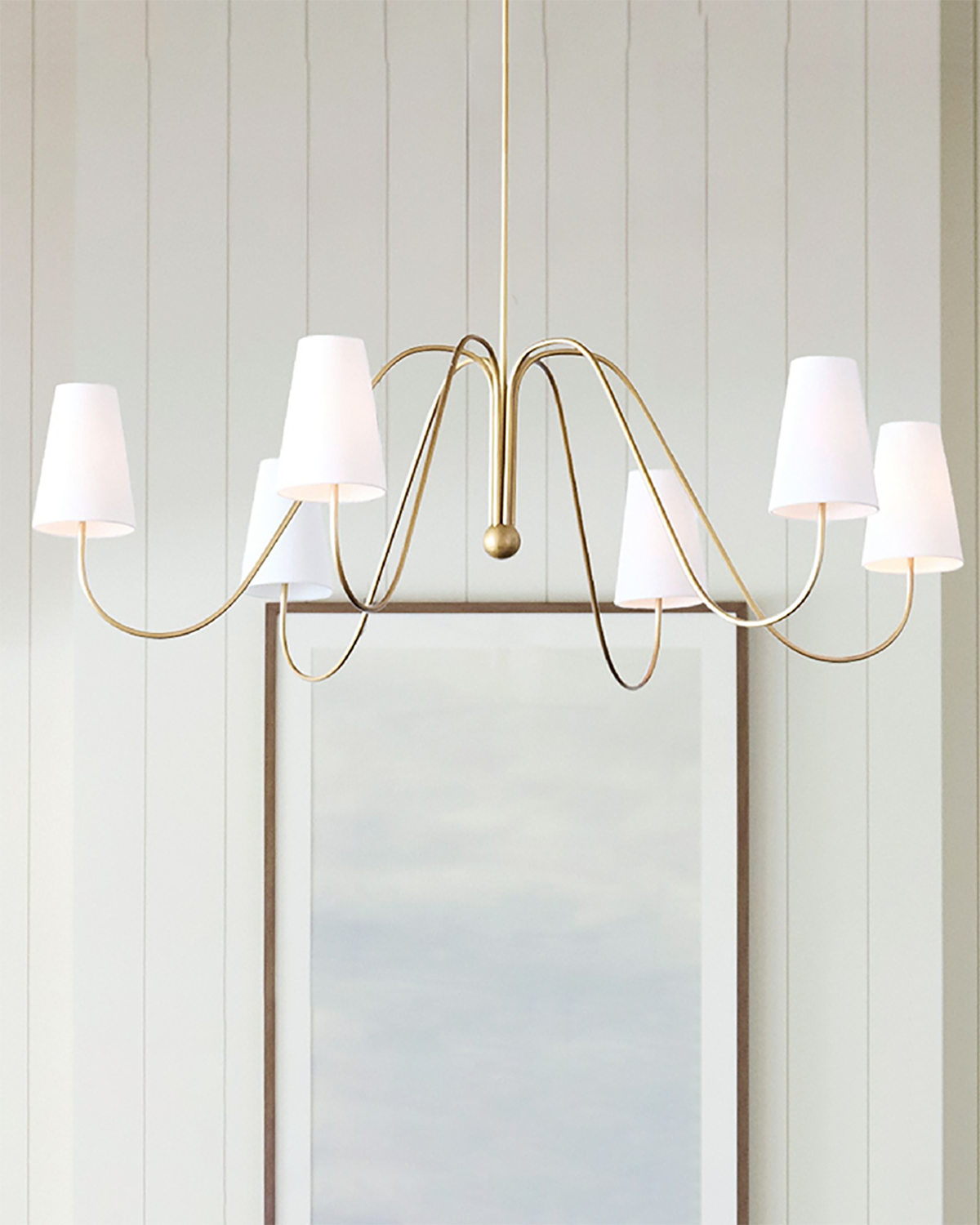 Belmont Brass Chandelier