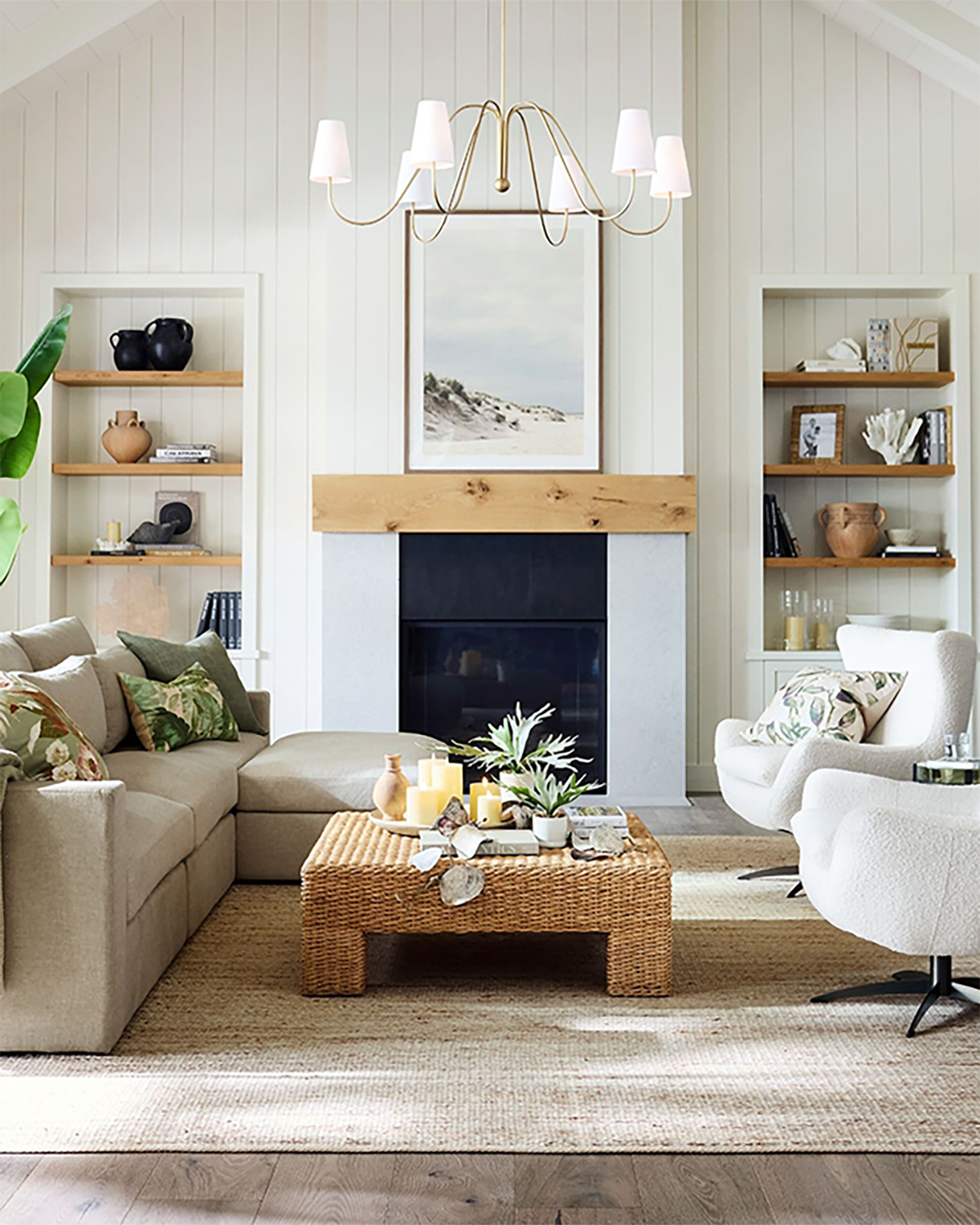 Belmont Brass Chandelier