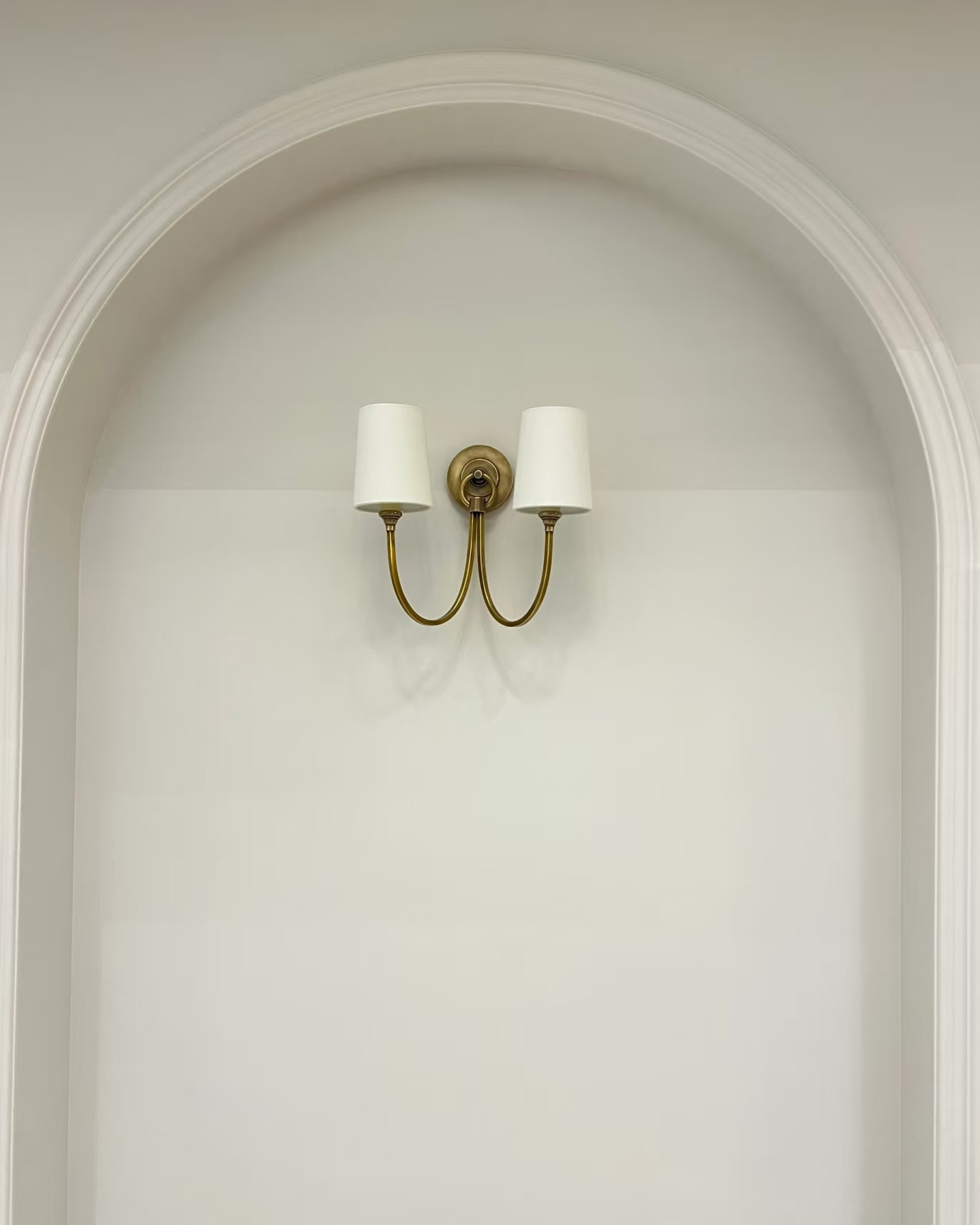Belmont Brass Wall Light