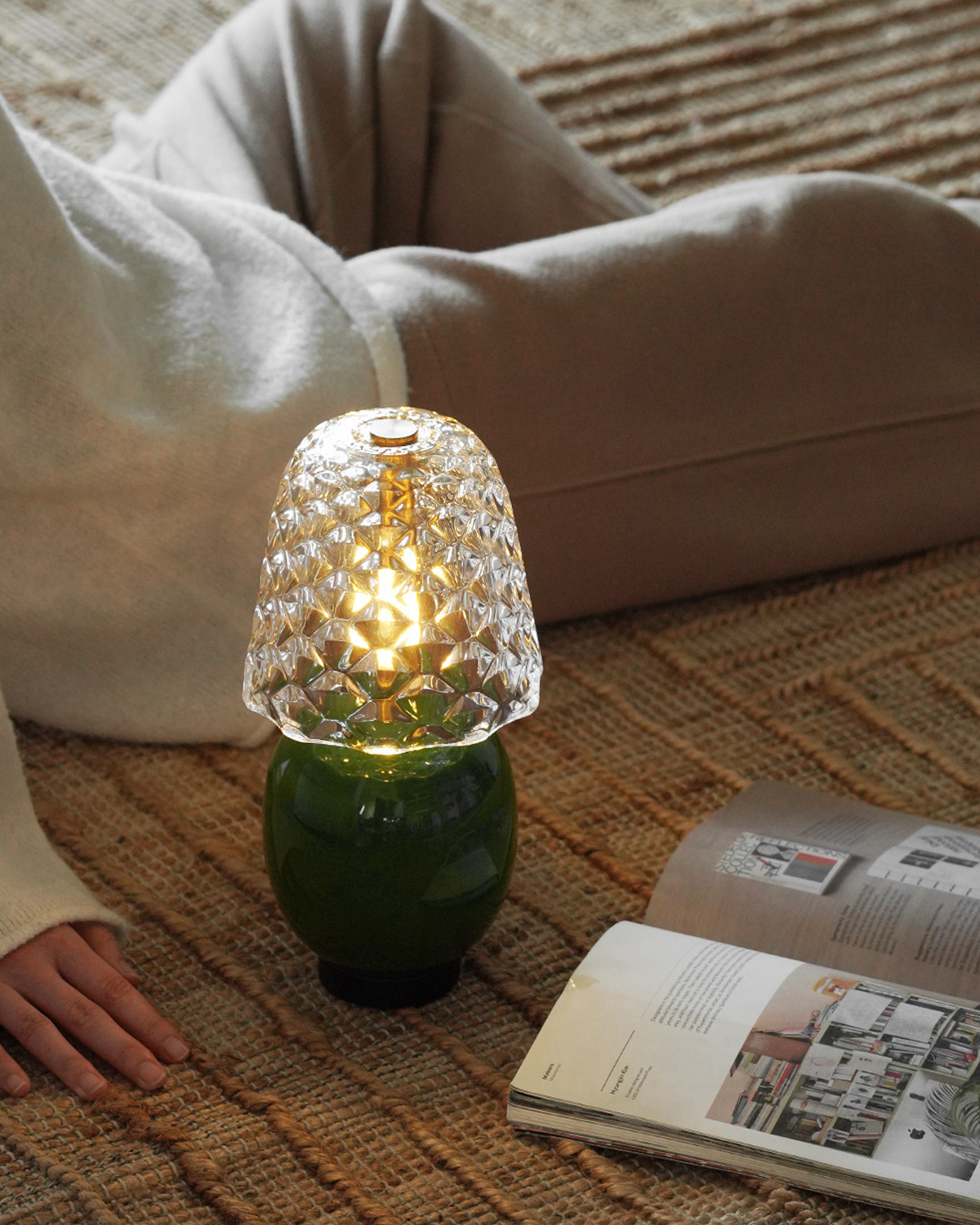 Bijou Glass Table Lamp