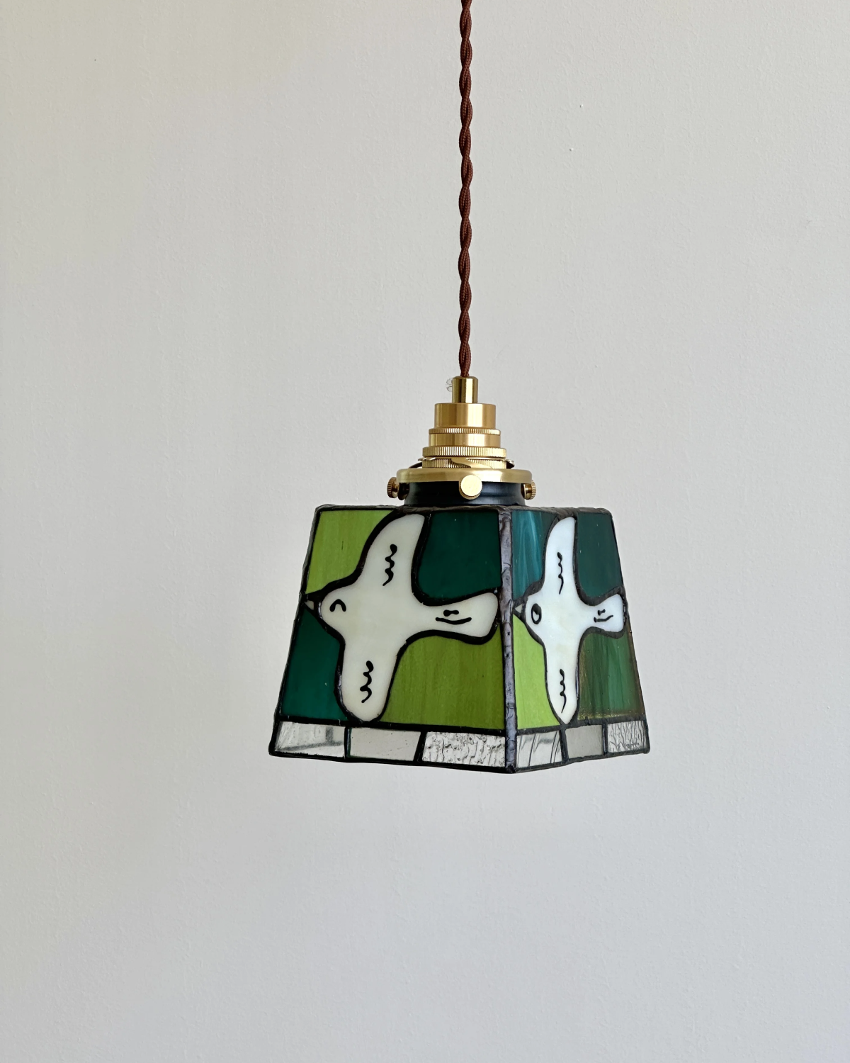 Birdsong Art Glass Pendant Light