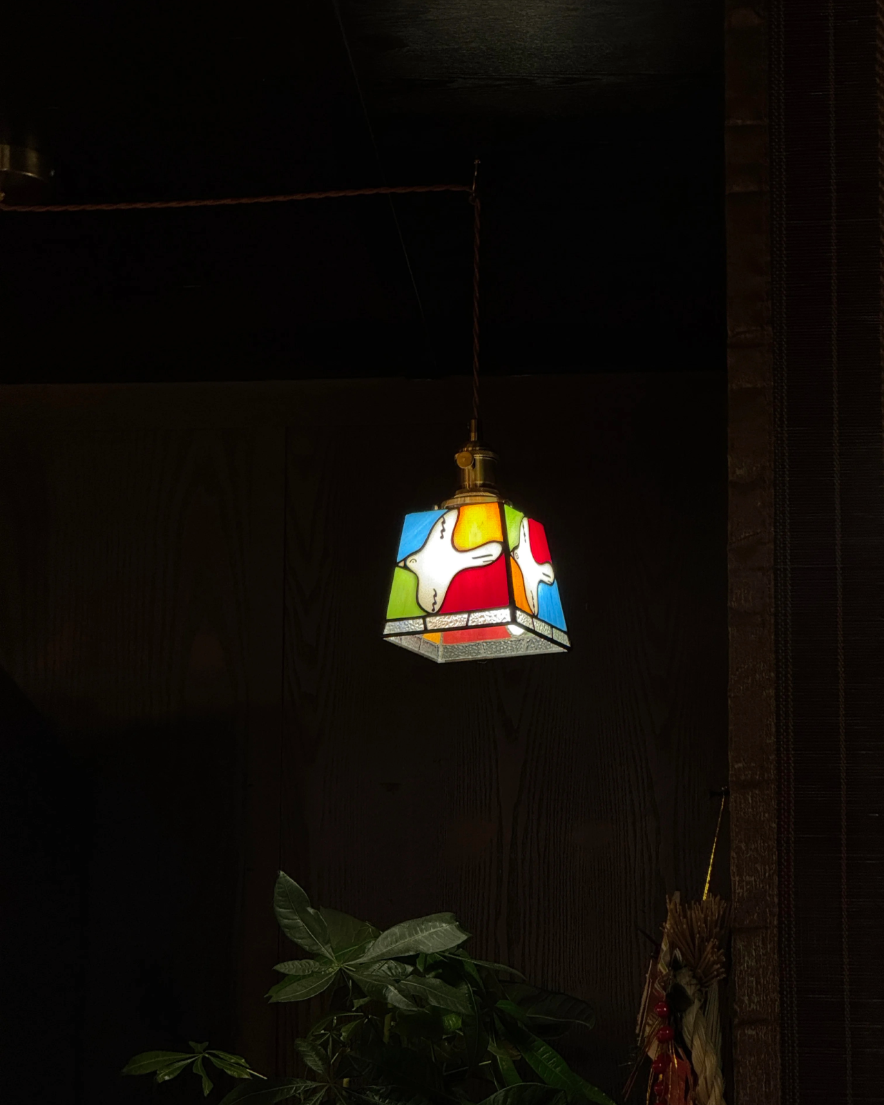 Birdsong Art Glass Pendant Light