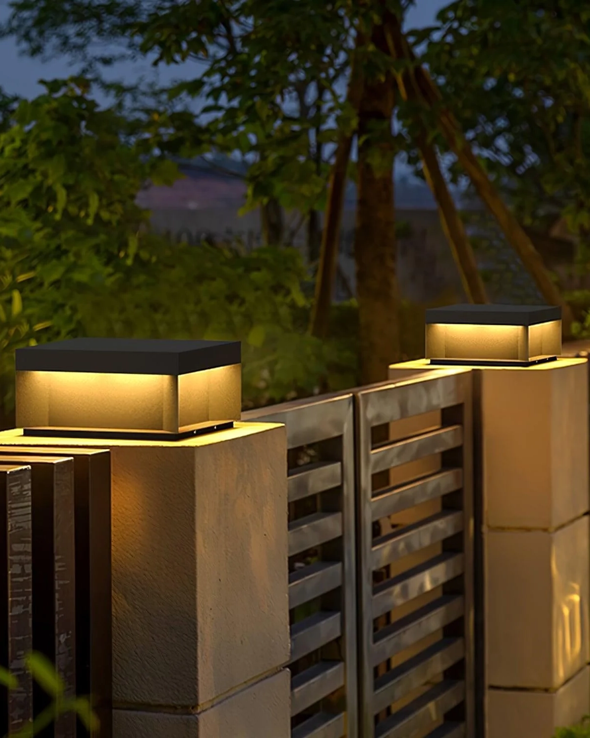 Black Box Outdoor Post Light