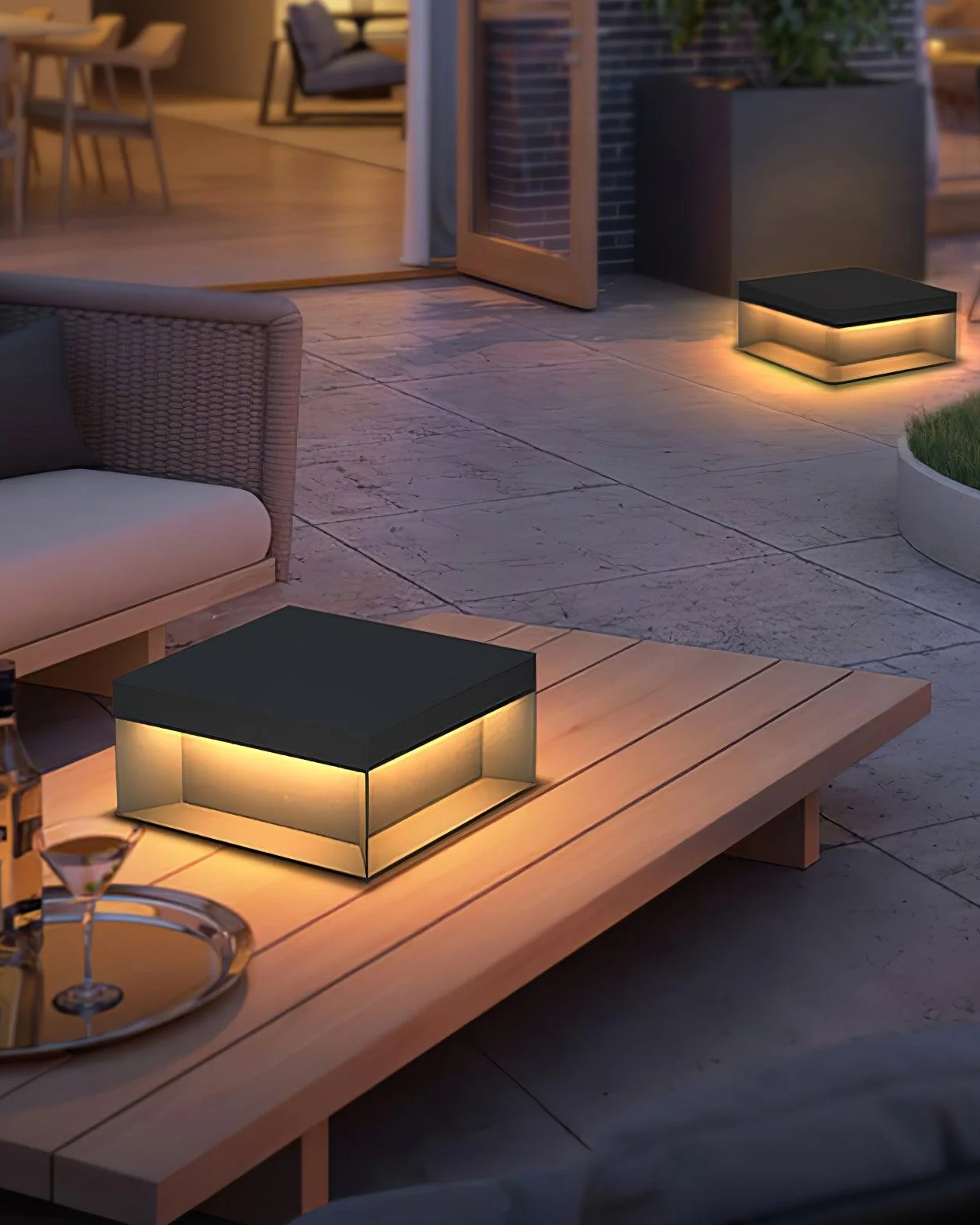 Black Box Outdoor Post Light