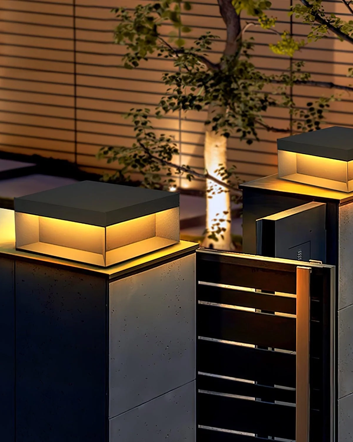 Black Box Outdoor Post Light