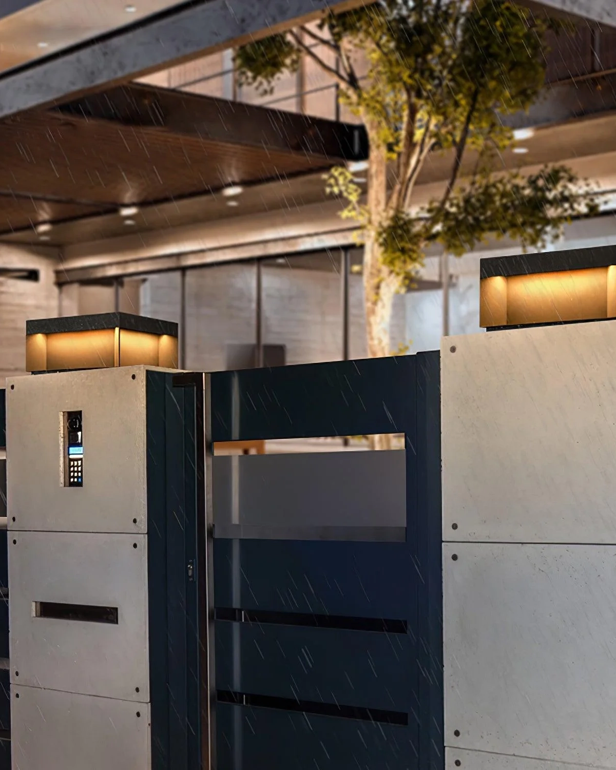 Black Box Outdoor Post Light