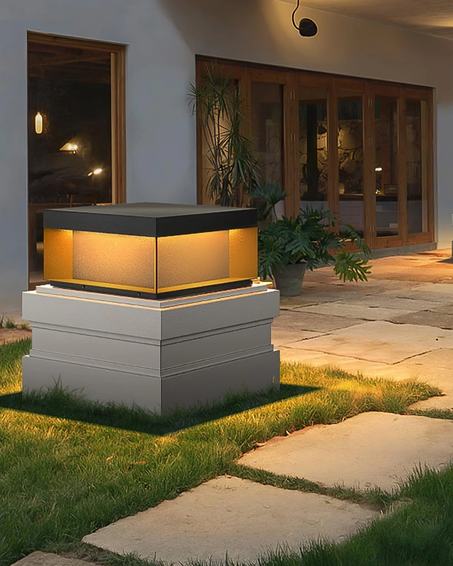 Black Box Outdoor Post Light