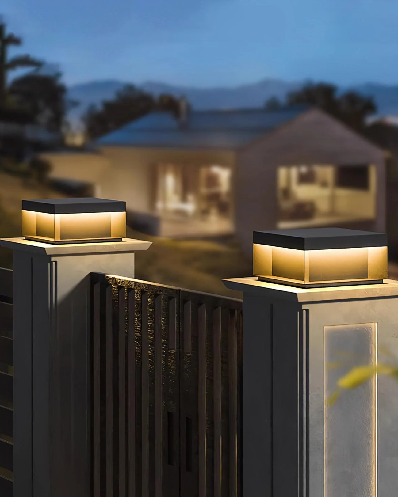 Black Box Outdoor Post Light